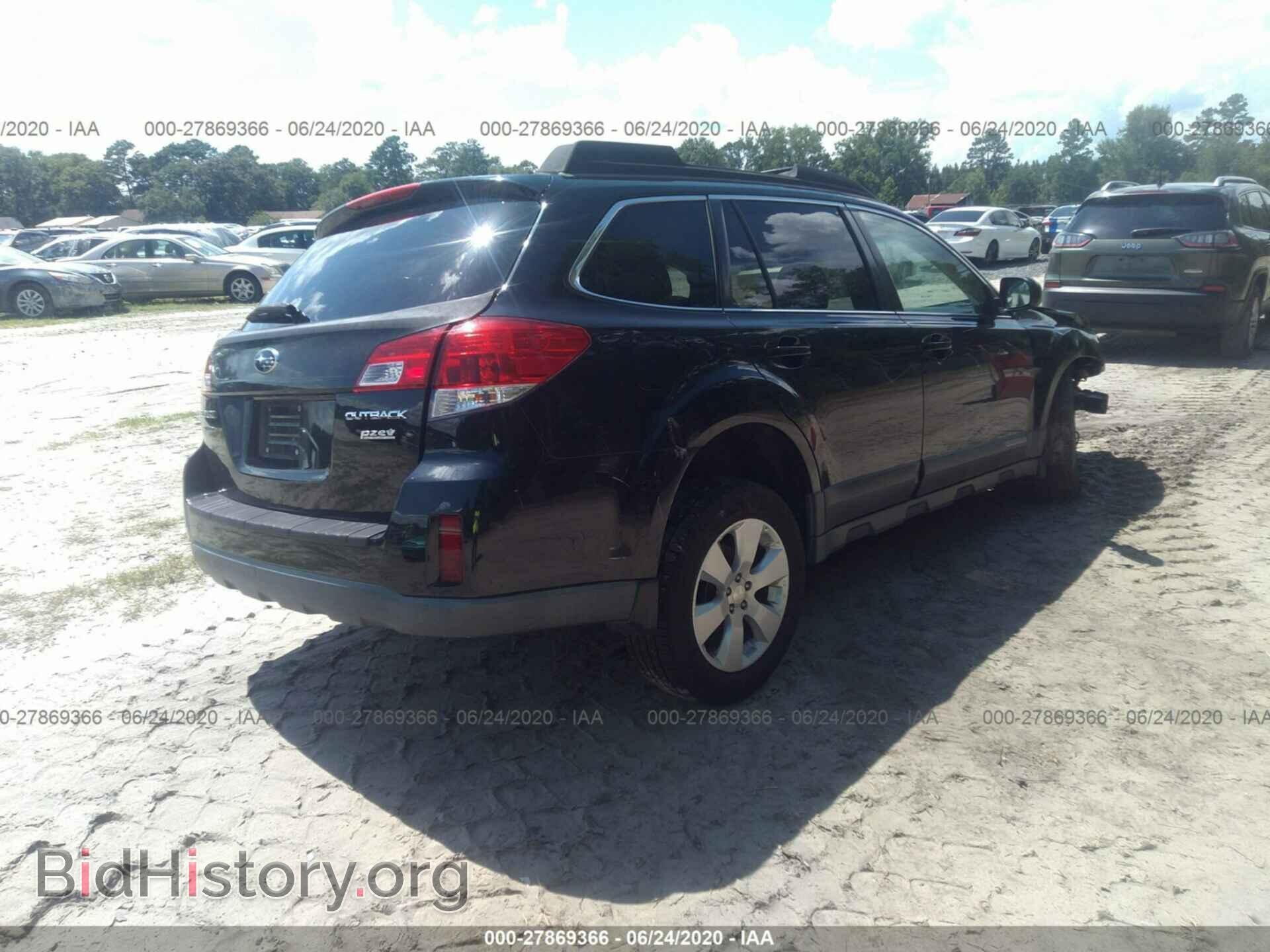 2012 SUBARU OUTBACK - VIN: 4S4BRBCC4C3257371 - Фото 4