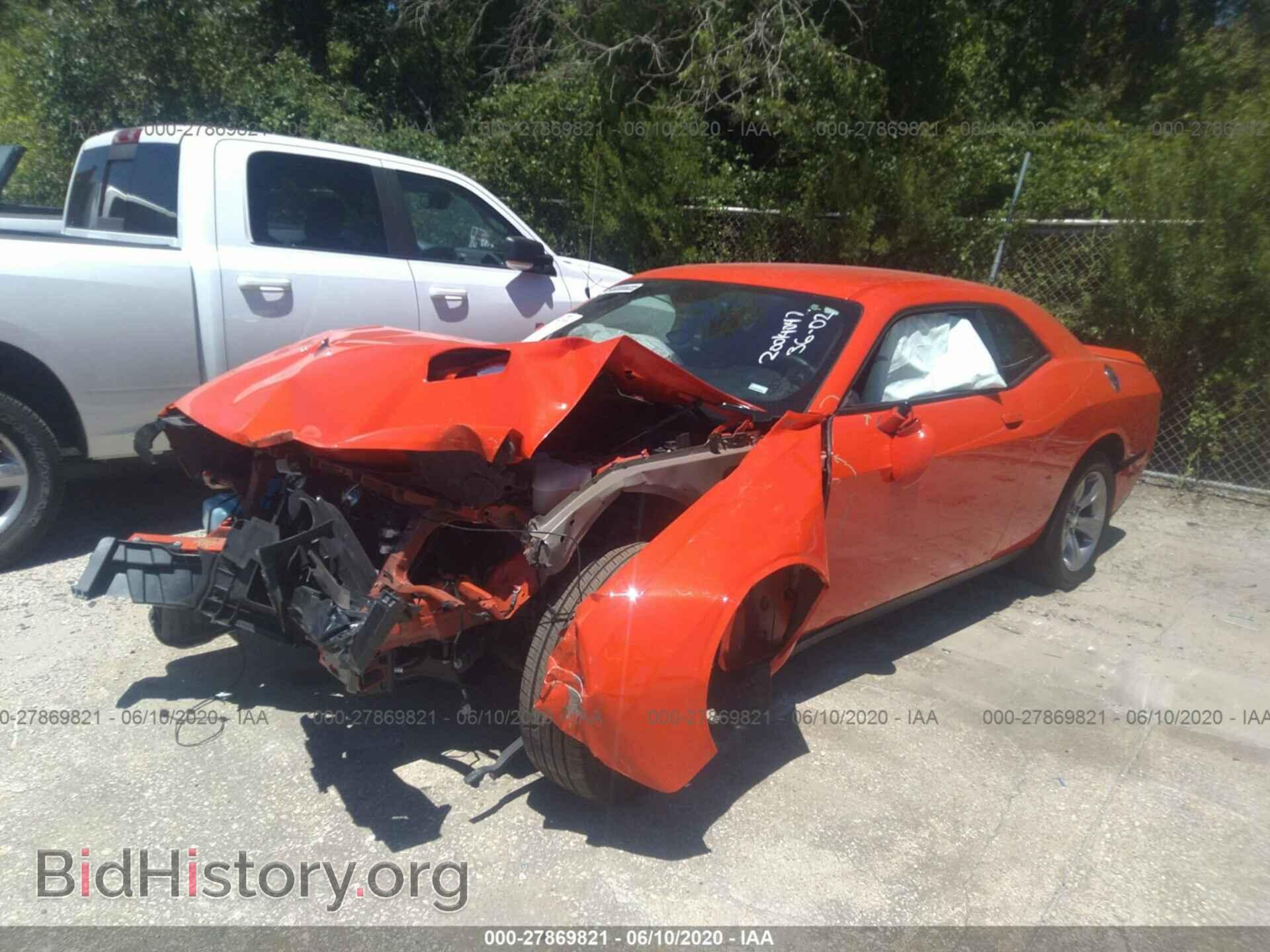 2019 DODGE CHALLENGER - VIN: 2C3CDZAGXKH723486 - Фото 2