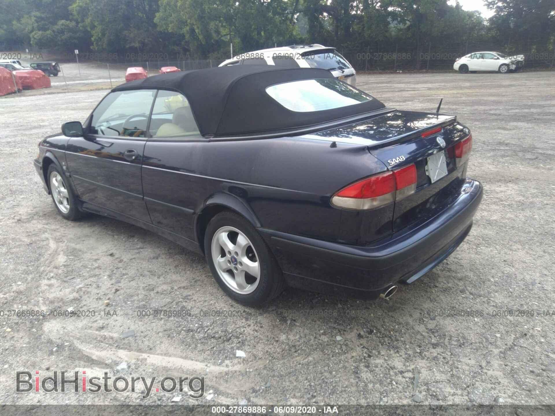 2001 SAAB 9-3 - VIN: YS3DF78K717016972 - Фото 3