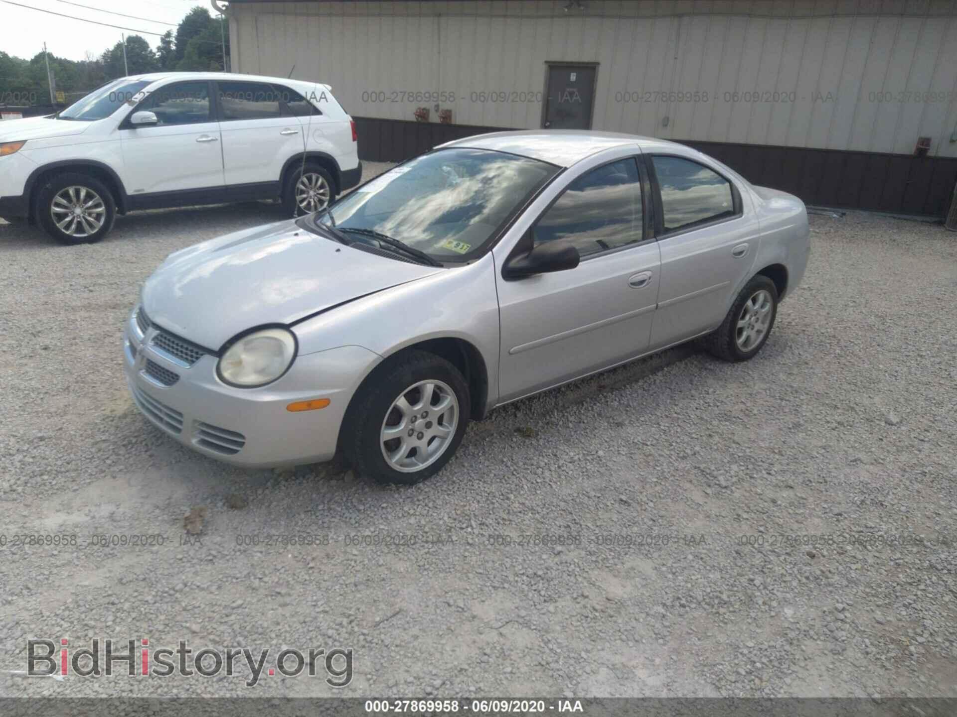 2005 DODGE NEON - VIN: 1B3ES56C85D246097 - Фото 2