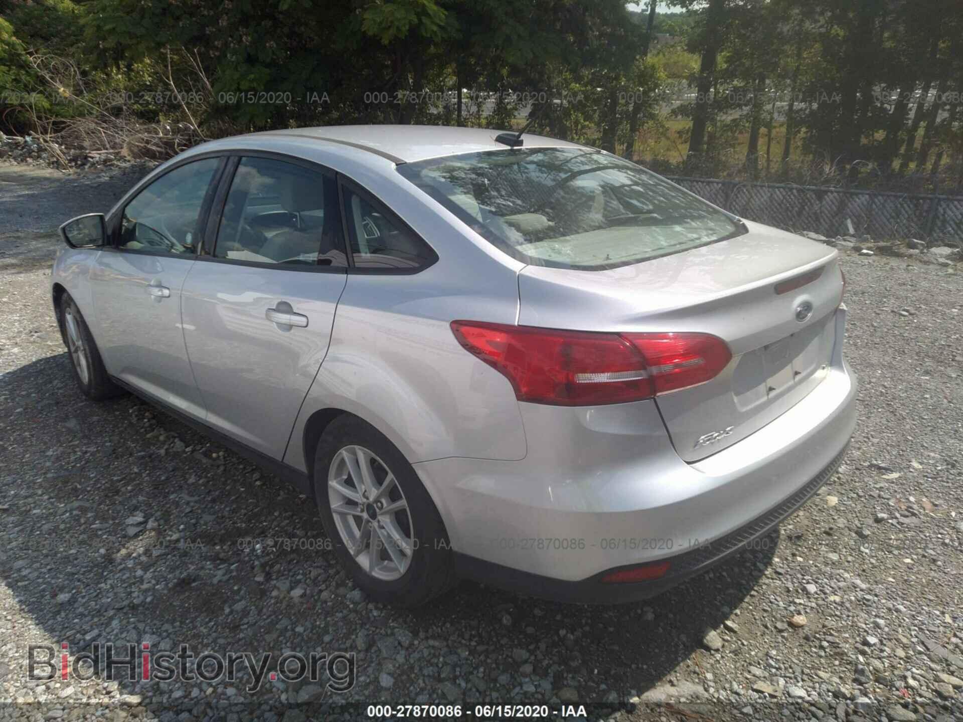 2018 FORD FOCUS - VIN: 1FADP3F23JL213005 - Фото 3