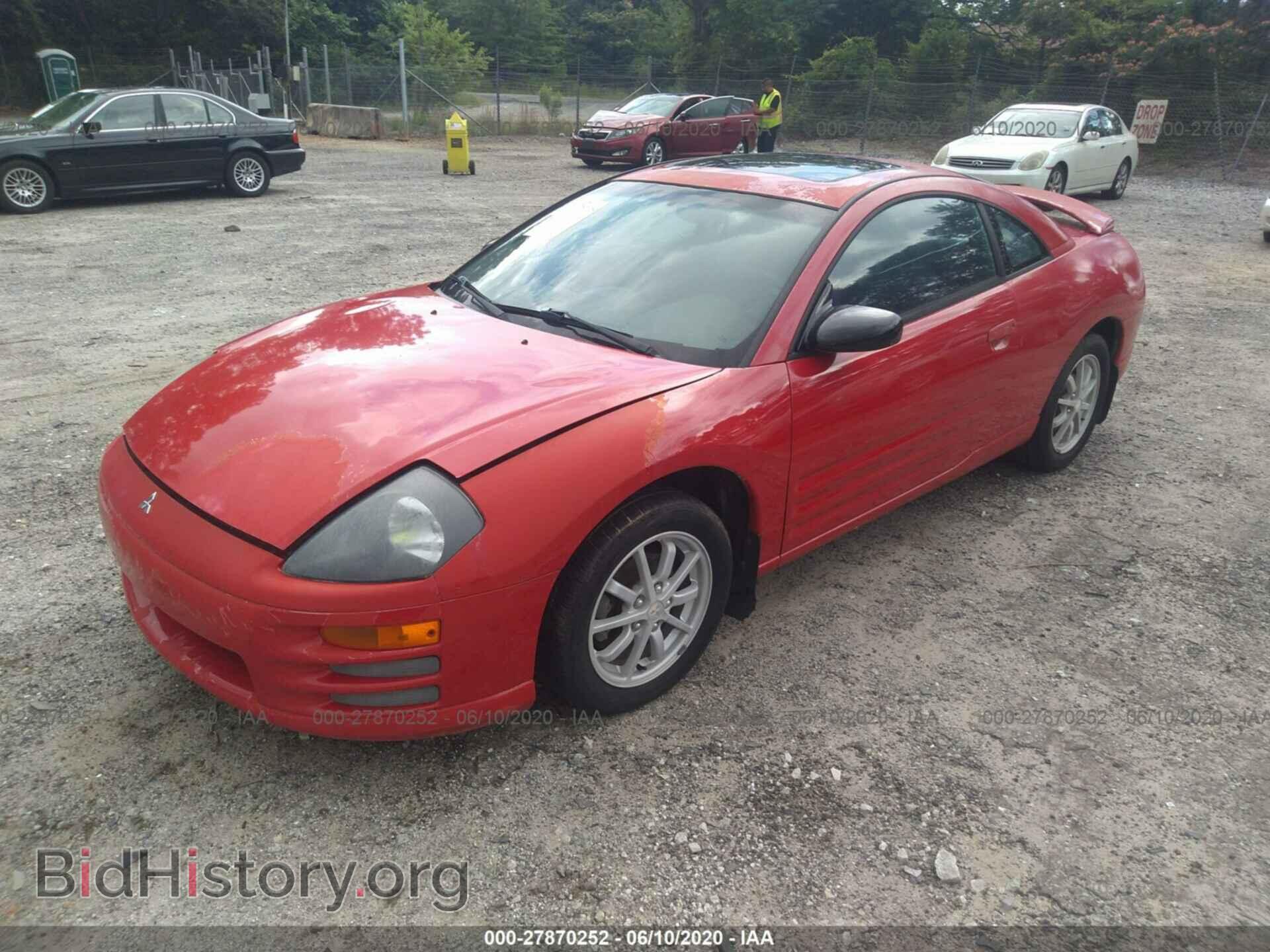 2002 MITSUBISHI ECLIPSE - VIN: 4A3AC44G62E048910 - Photo 2