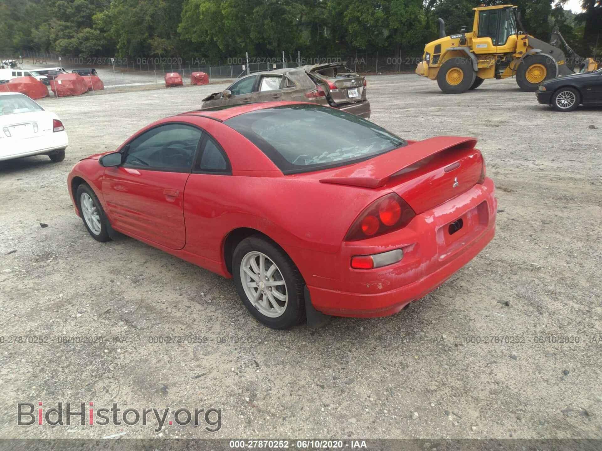 2002 MITSUBISHI ECLIPSE - VIN: 4A3AC44G62E048910 - Photo 3