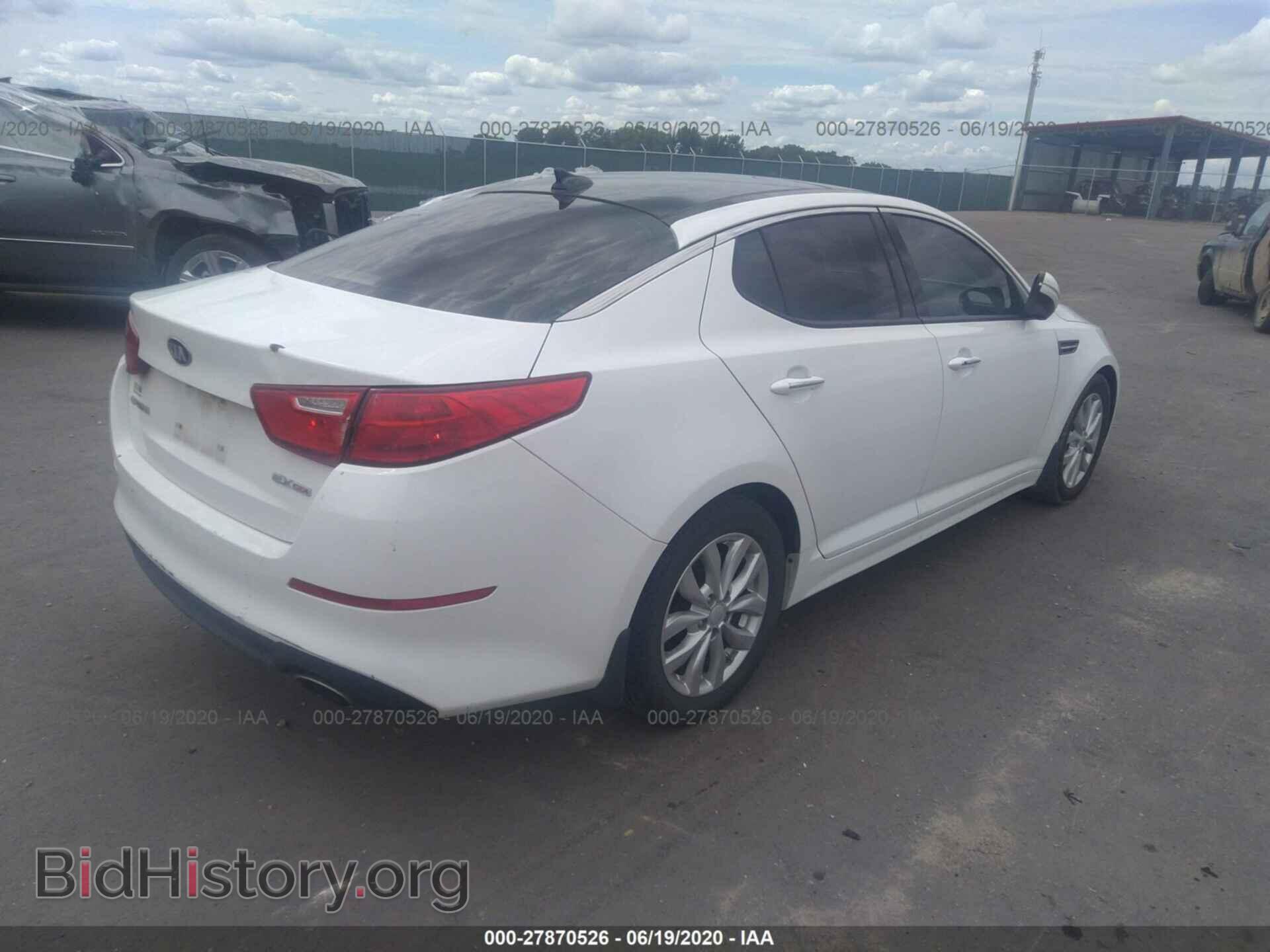 2015 KIA OPTIMA - VIN: 5XXGN4A77FG457771 - Photo 4