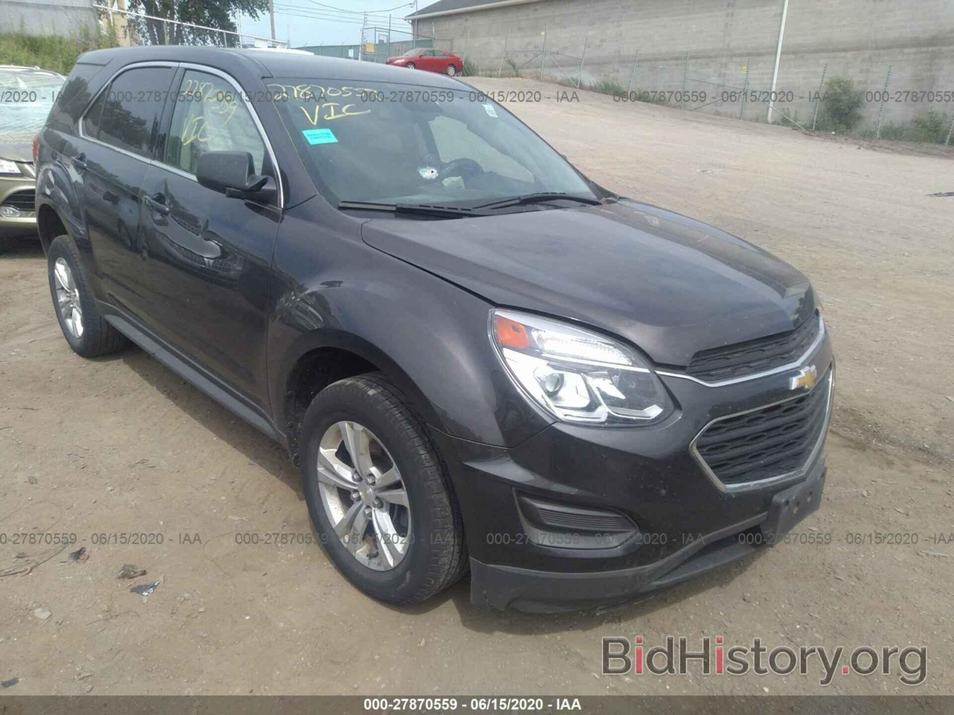 Photo 2GNALBEK3G6265084 - CHEVROLET EQUINOX 2016