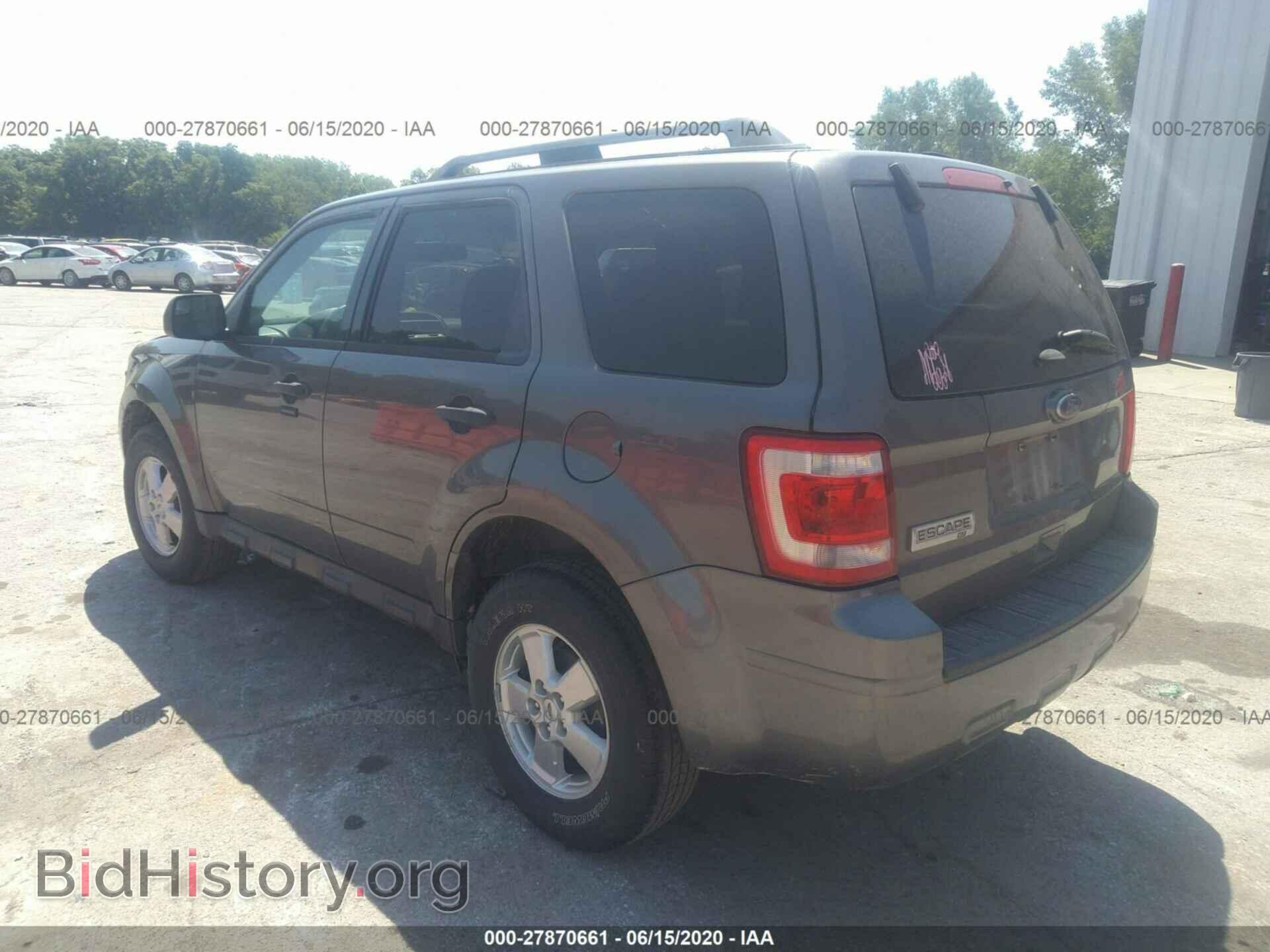 2012 FORD ESCAPE - VIN: 1FMCU9D72CKB92507 - Photo 3