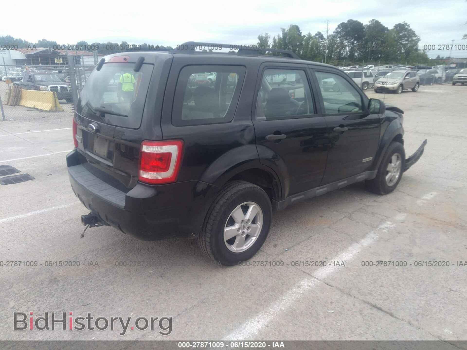 2008 FORD ESCAPE - VIN: 1FMCU02Z88KB28074 - Фото 4