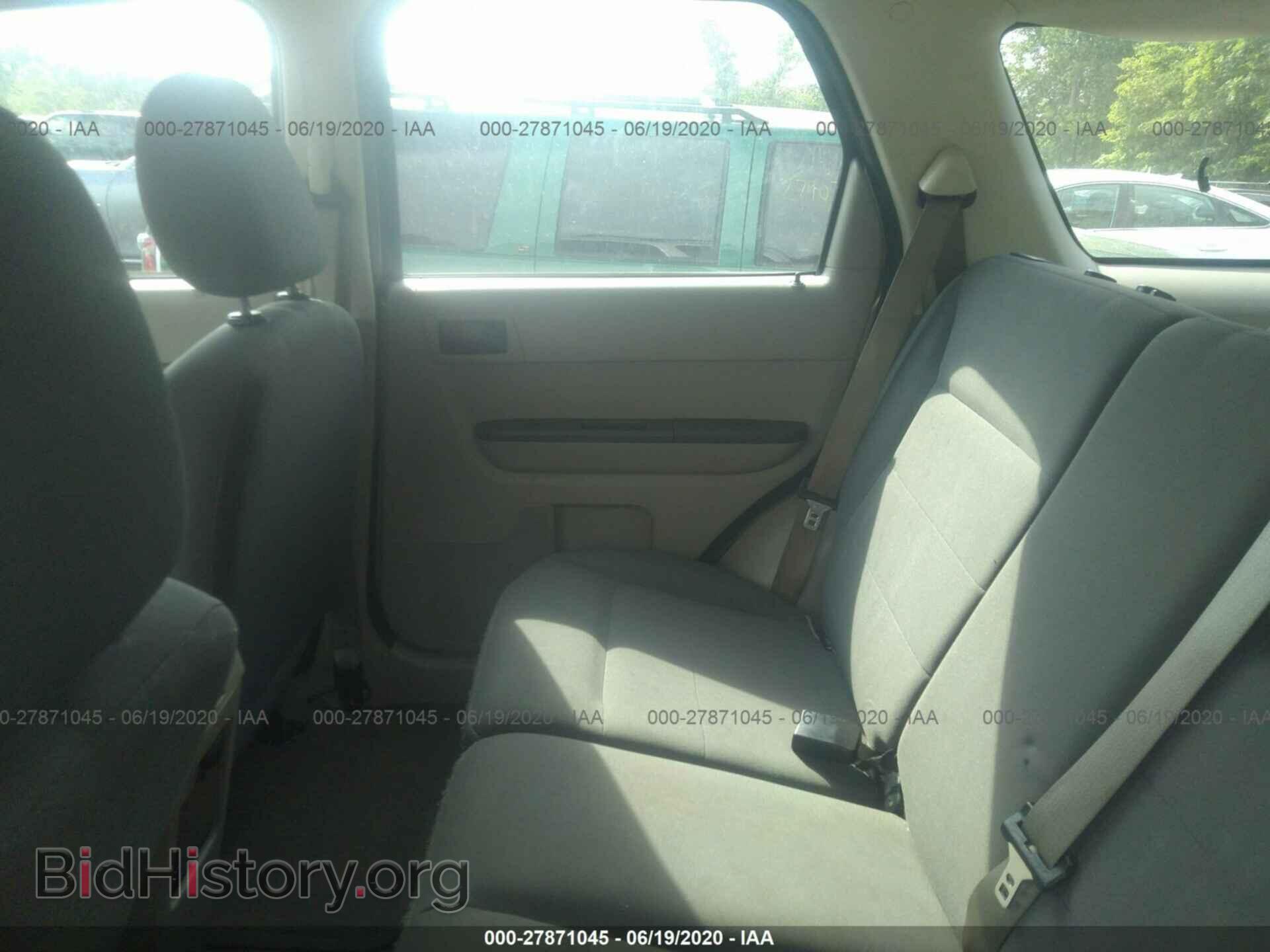 2008 FORD ESCAPE - VIN: 1FMCU02ZX8KD56920 - Фото 8