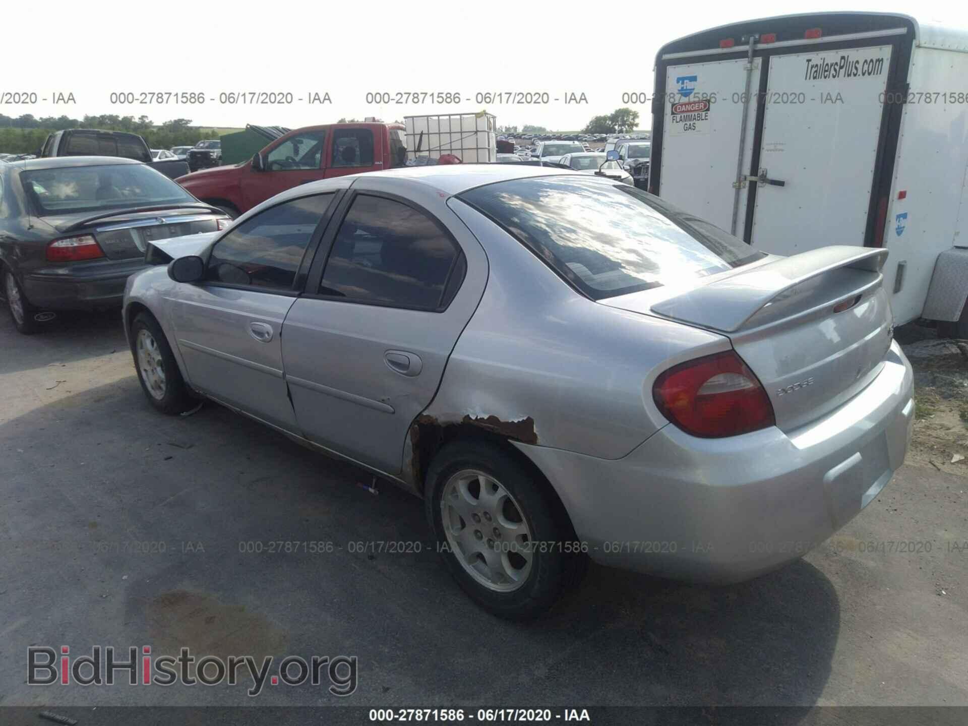 2003 DODGE NEON - VIN: 1B3ES56CX3D260032 - Фото 3