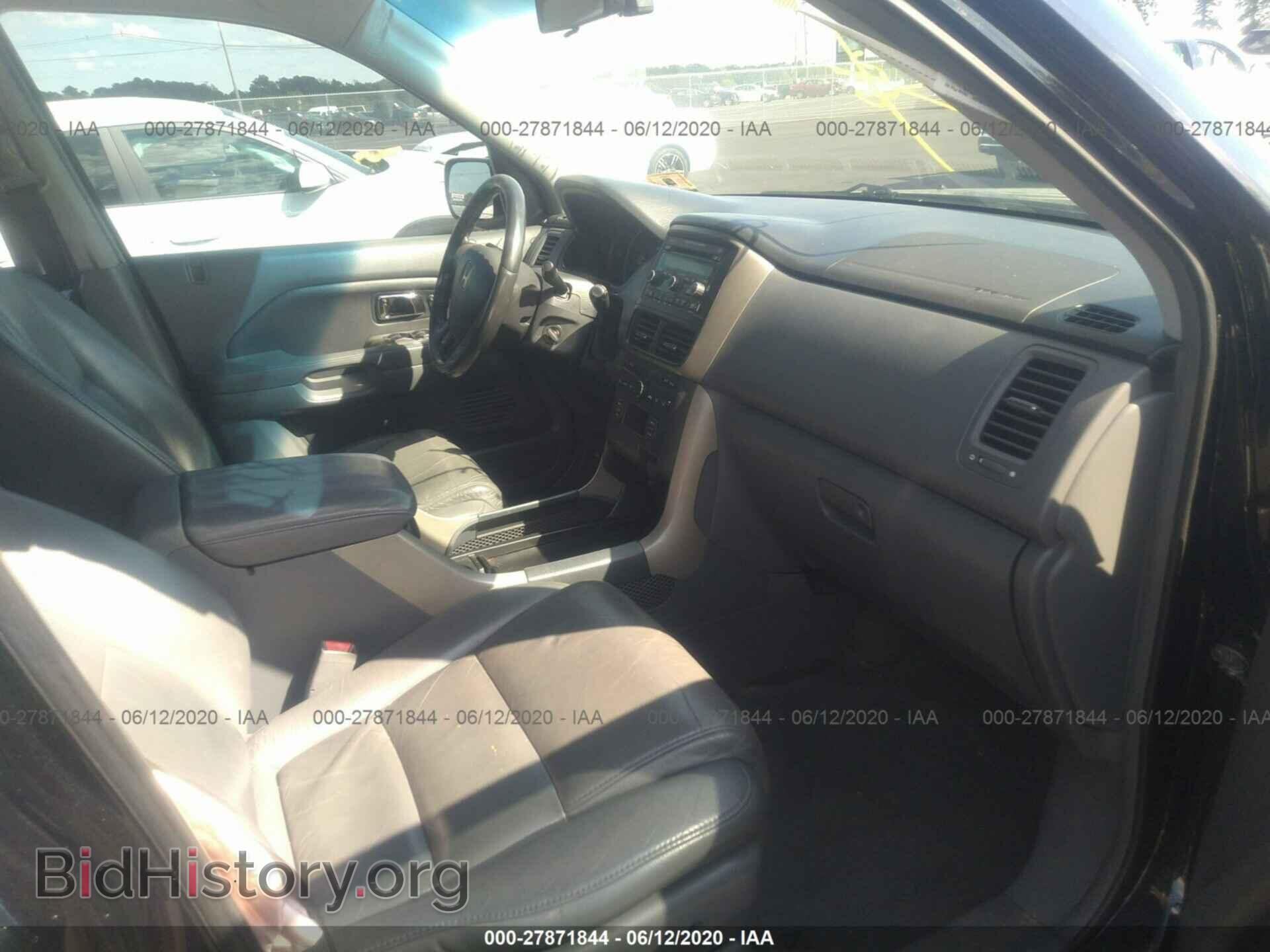 2006 HONDA PILOT - VIN: 2HKYF18506H549717 - Фото 5