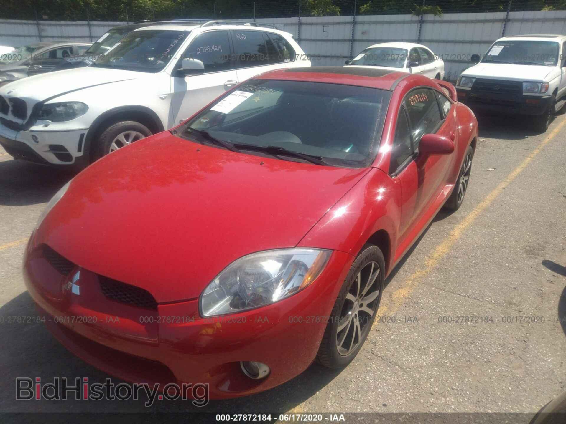 2006 MITSUBISHI ECLIPSE - VIN: 4A3AK34T66E033789 - Фото 2