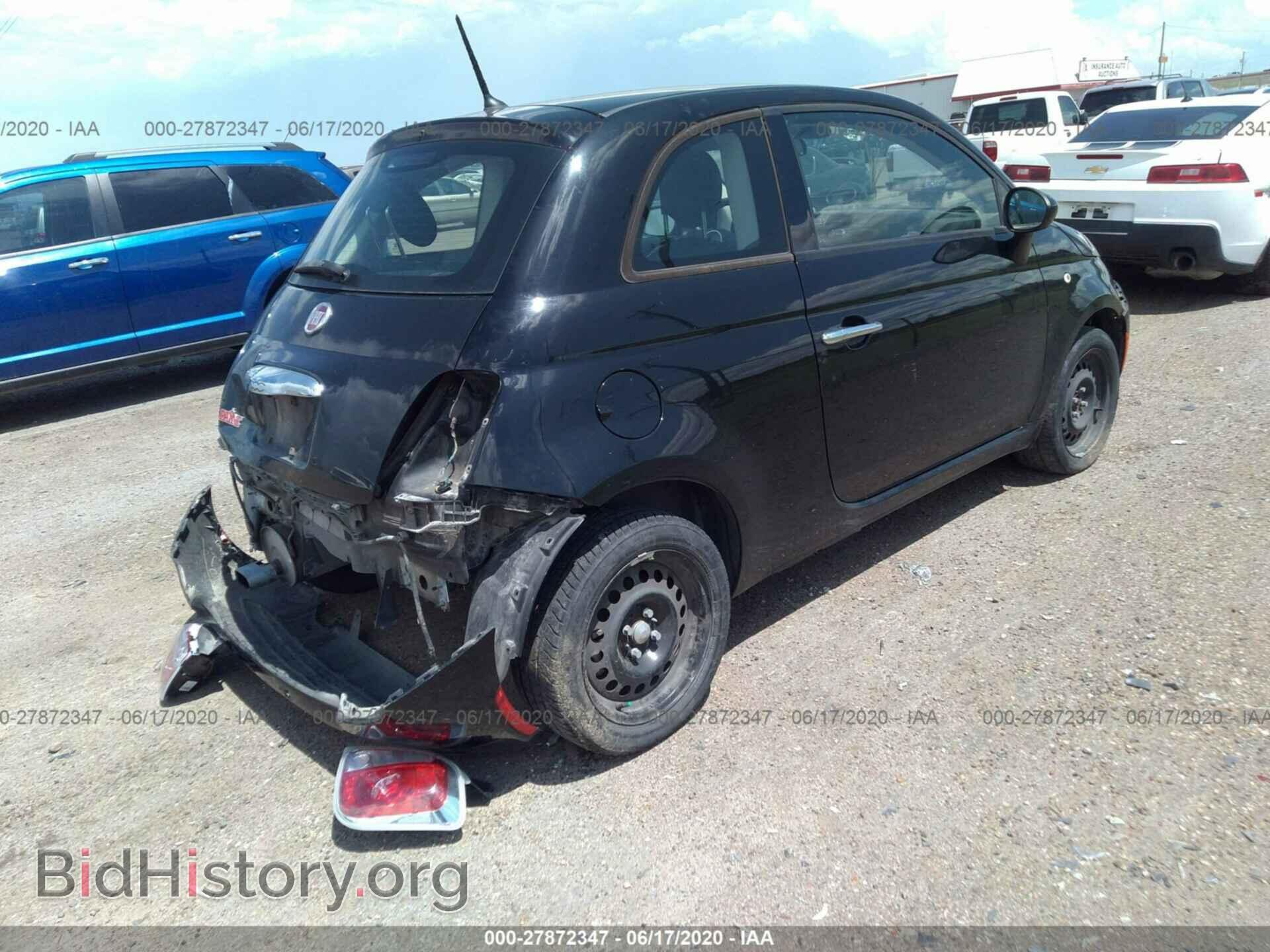 2015 FIAT 500 - VIN: 3C3CFFAR7FT642971 - Фото 4