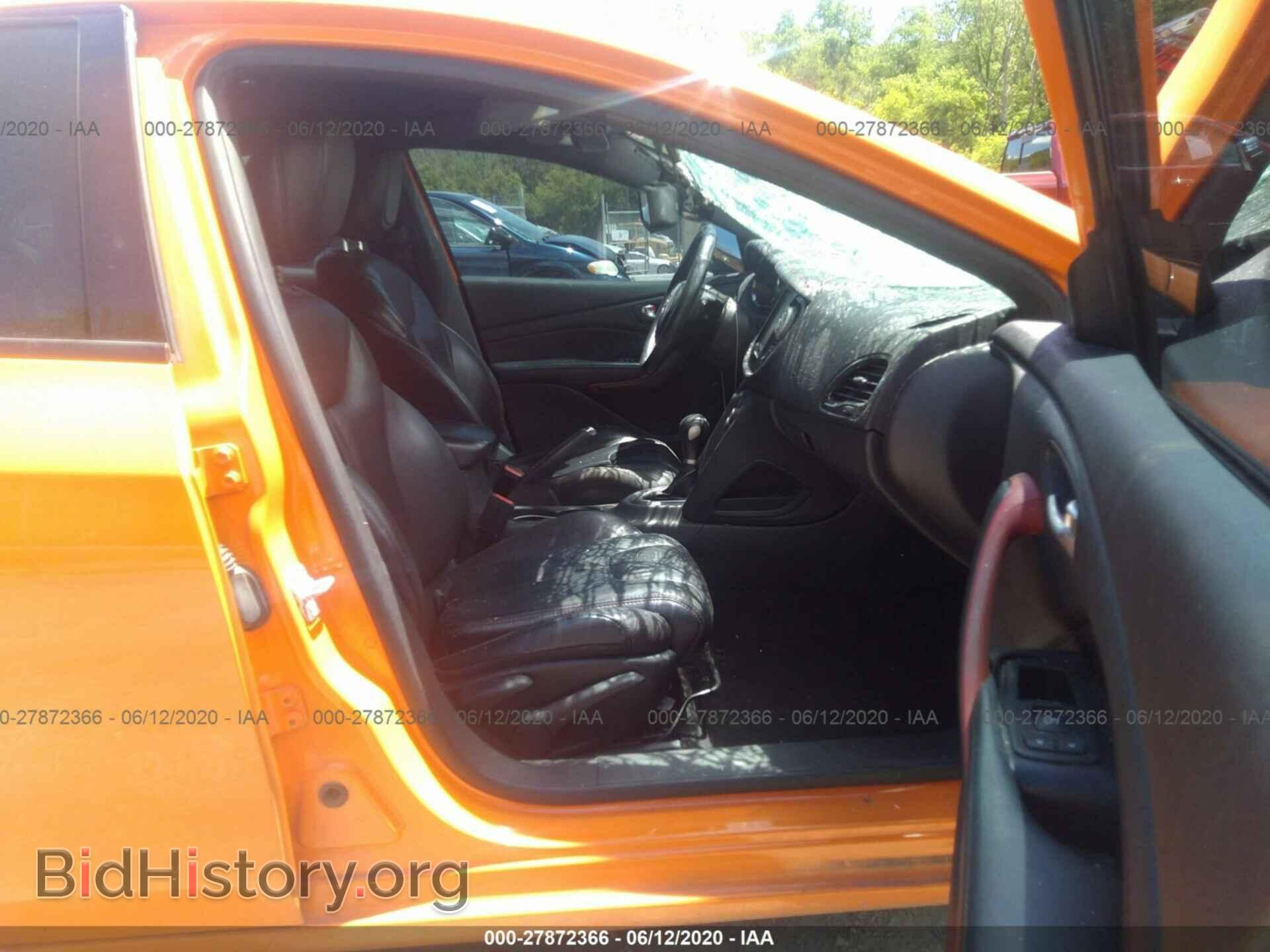 2013 DODGE DART - VIN: 1C3CDFCB1DD329889 - Фото 5