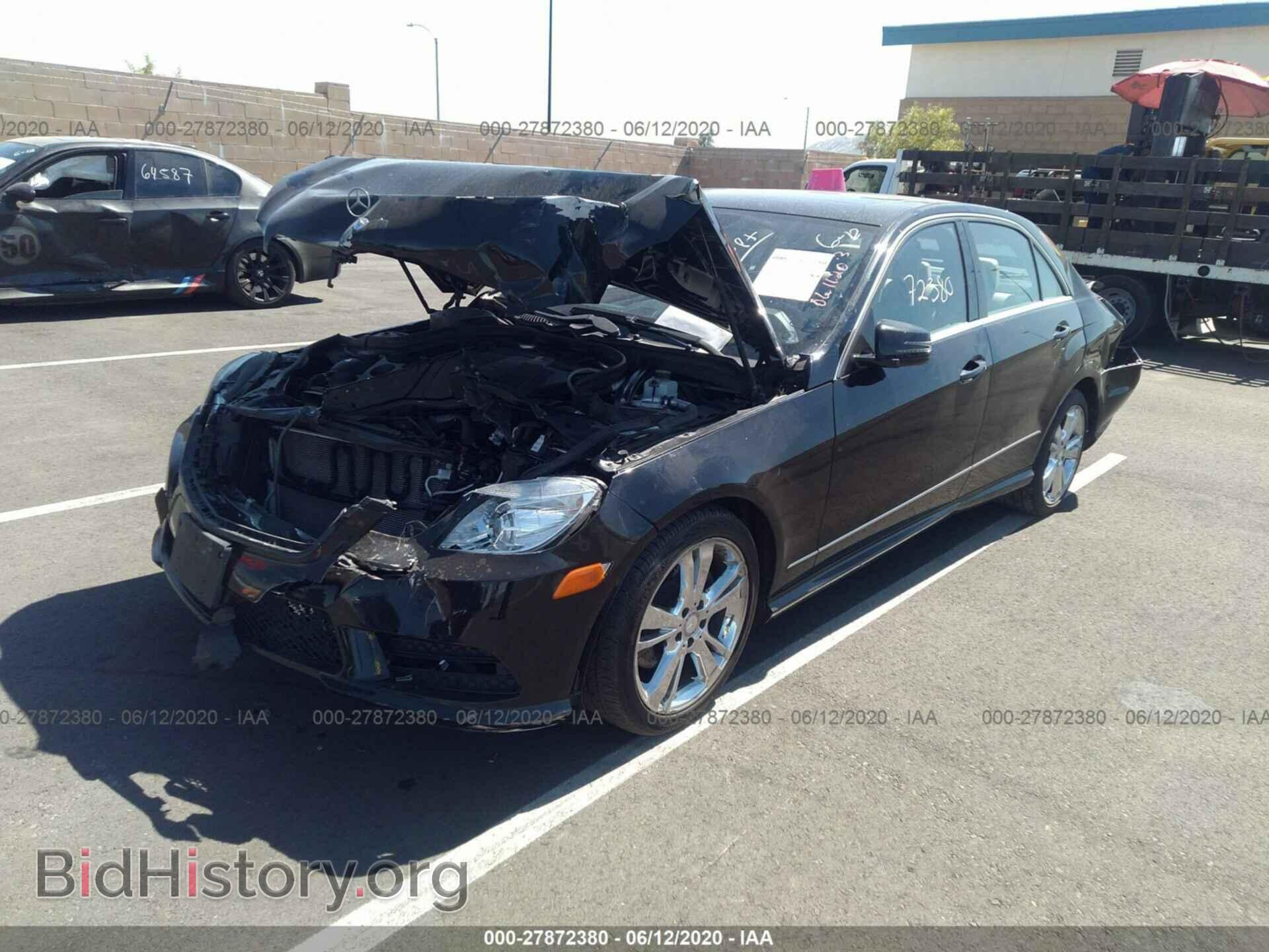 2013 MERCEDES-BENZ E-CLASS - VIN: WDDHF5KB5DA767698 - Фото 2