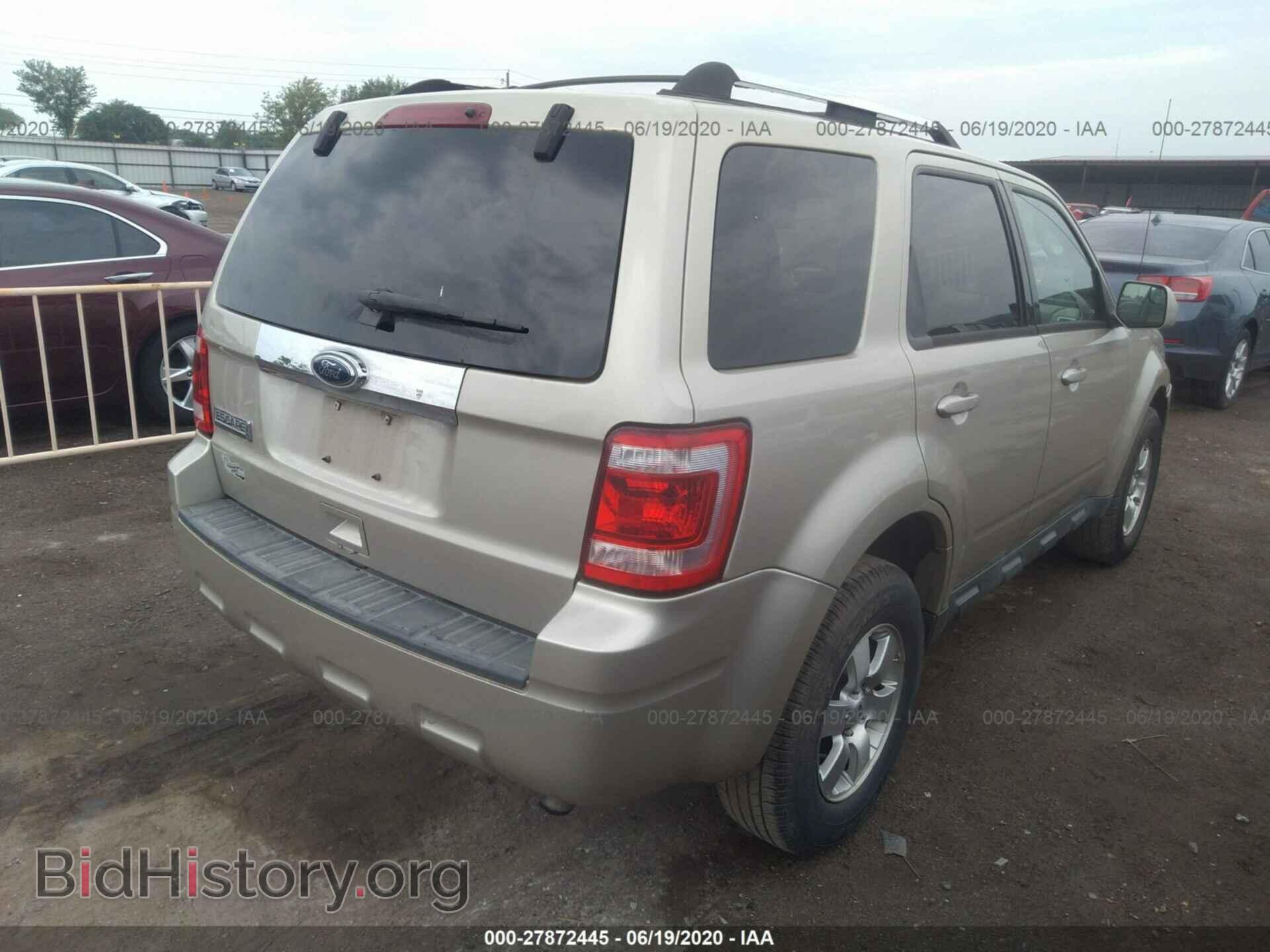2011 FORD ESCAPE - VIN: 1FMCU0E79BKA63401 - Фото 4