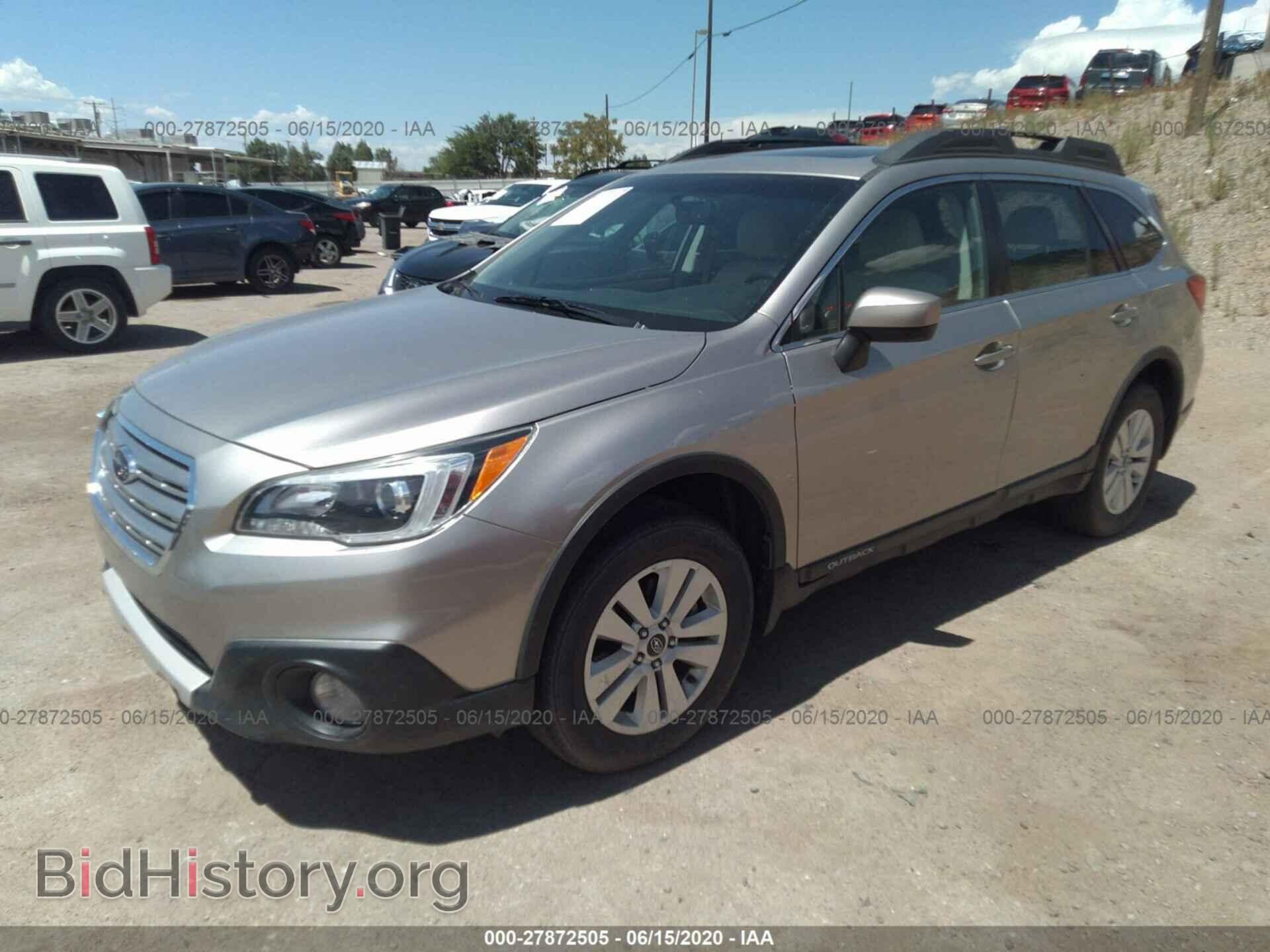 2015 SUBARU OUTBACK - VIN: 4S4BSBDC3F3207357 - Фото 2