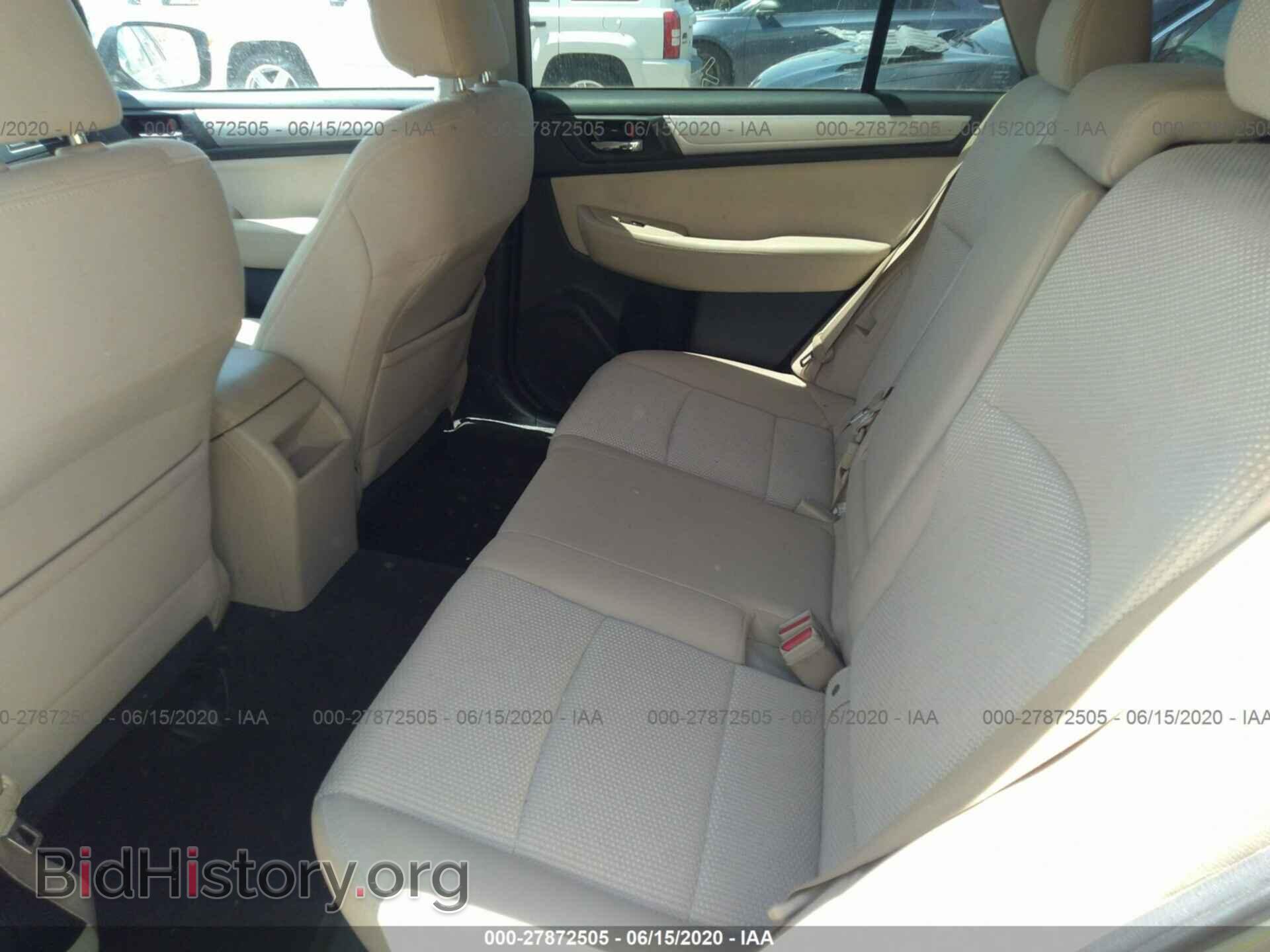 2015 SUBARU OUTBACK - VIN: 4S4BSBDC3F3207357 - Фото 8