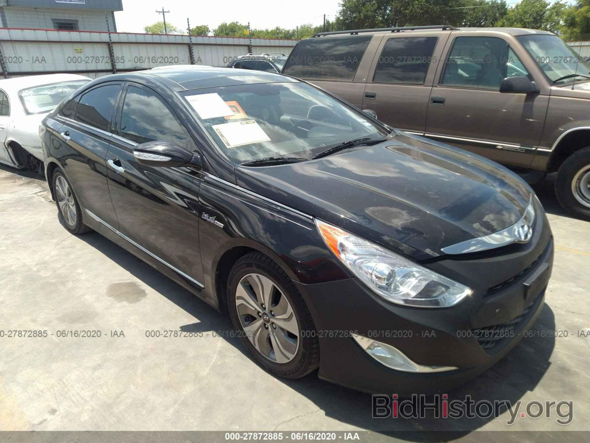 Photo KMHEC4A42FA119463 - HYUNDAI SONATA HYBRID 2015