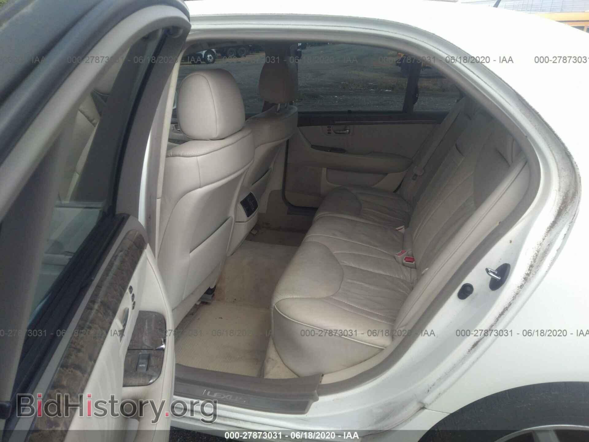 2003 LEXUS LS - VIN: JTHBN30F030121632 - Photo 8