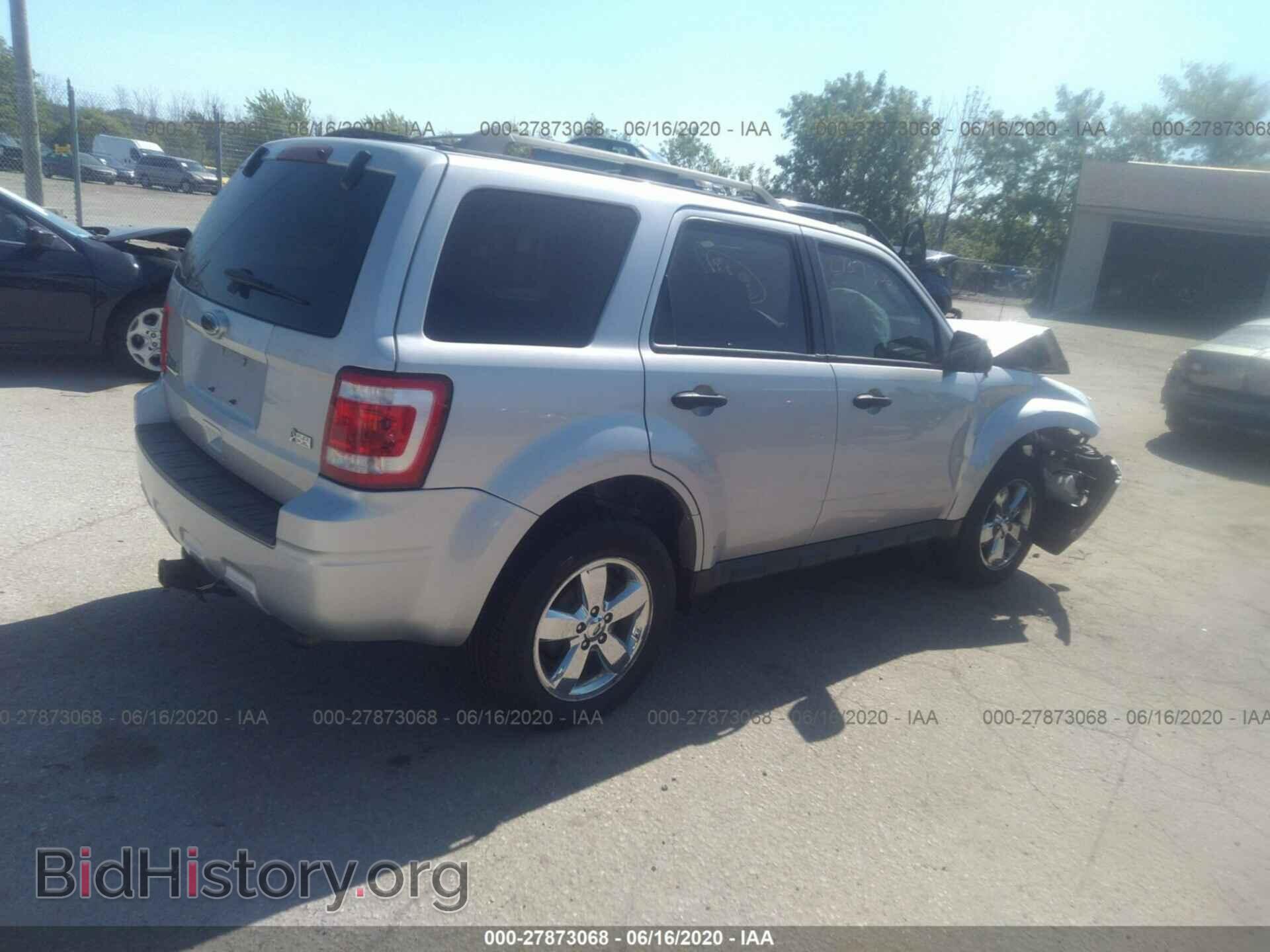 2011 FORD ESCAPE - VIN: 1FMCU9DG6BKA42494 - Фото 4