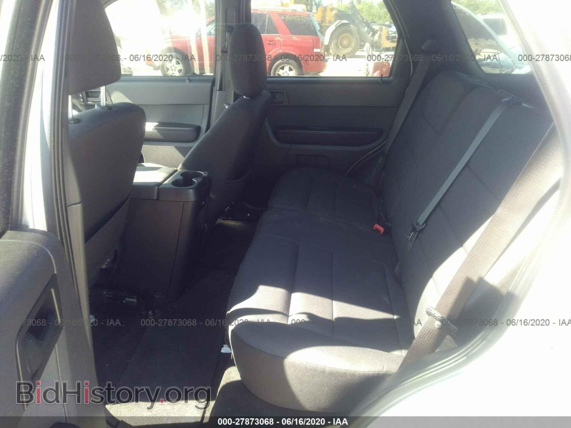2011 FORD ESCAPE - VIN: 1FMCU9DG6BKA42494 - Фото 8