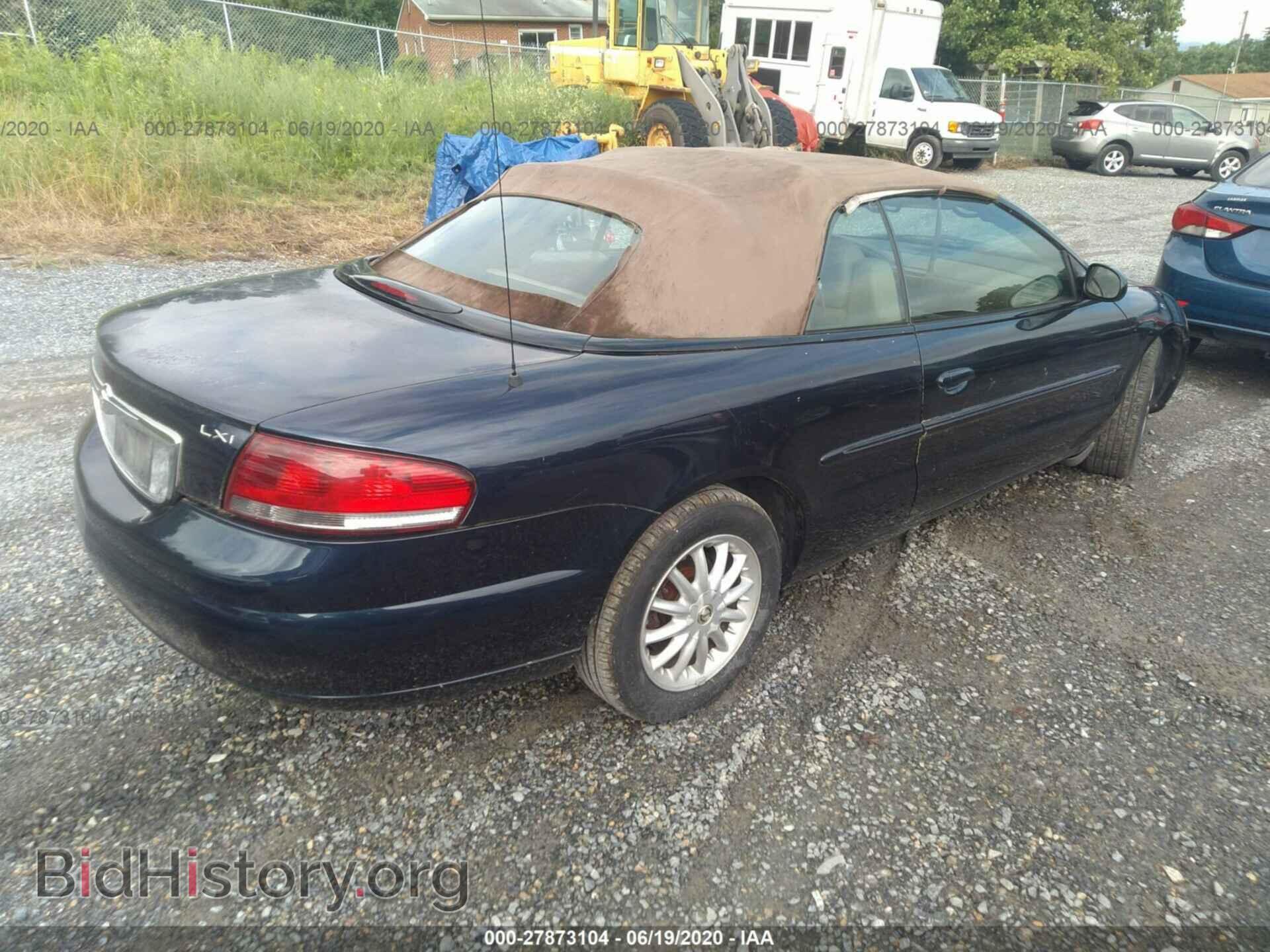 2003 CHRYSLER SEBRING - VIN: 1C3EL55T63N504514 - Фото 4