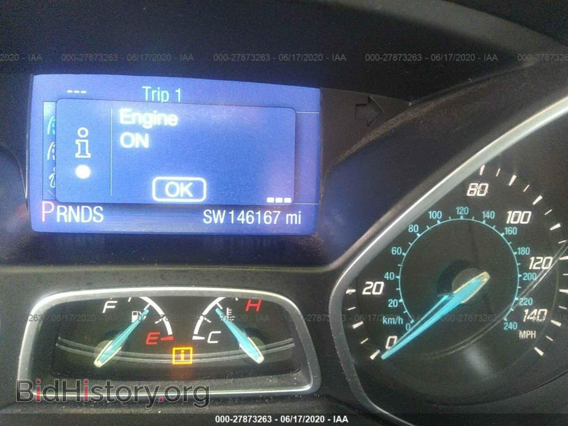 2014 FORD FOCUS - VIN: 1FADP3F28EL220134 - Фото 7