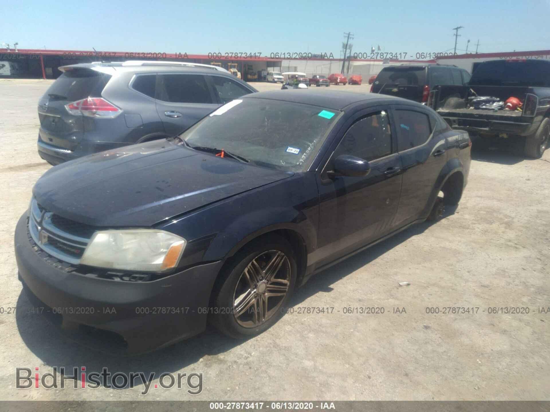 2012 DODGE AVENGER - VIN: 1C3CDZCB6CN202873 - Photo 2