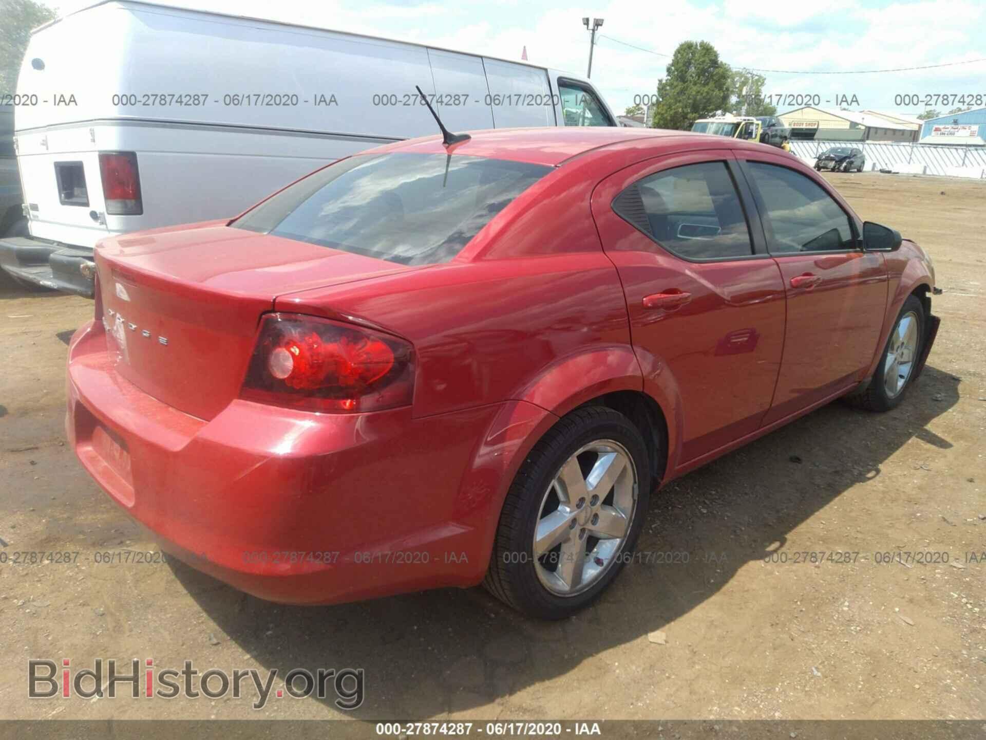 2013 DODGE AVENGER - VIN: 1C3CDZAB2DN652041 - Фото 4