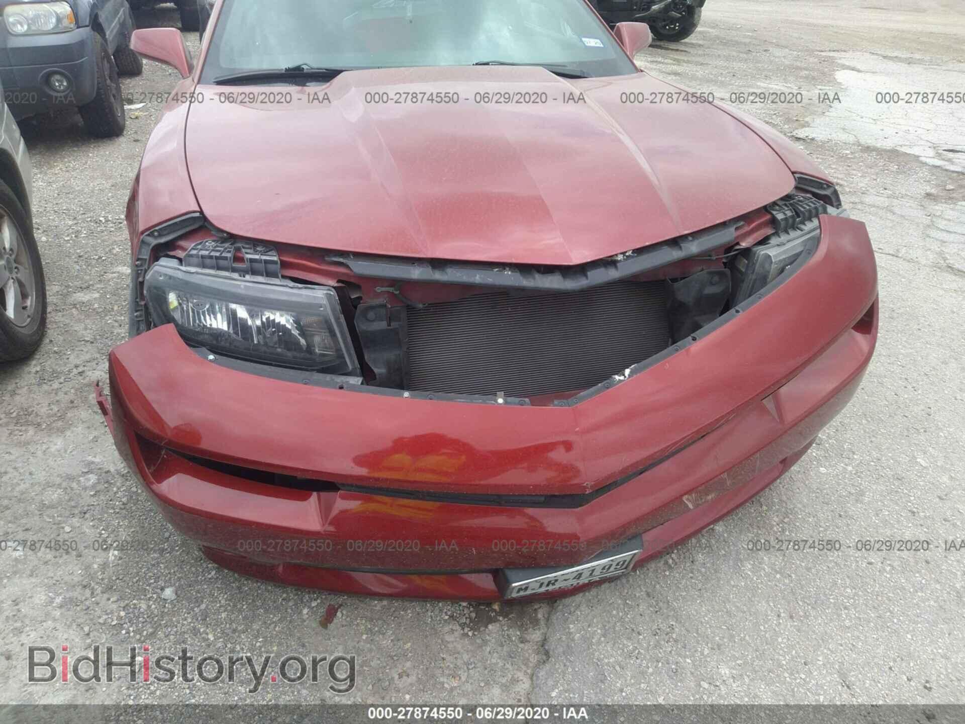 2014 CHEVROLET CAMARO - VIN: 2G1FA1E30E9249839 - Фото 6