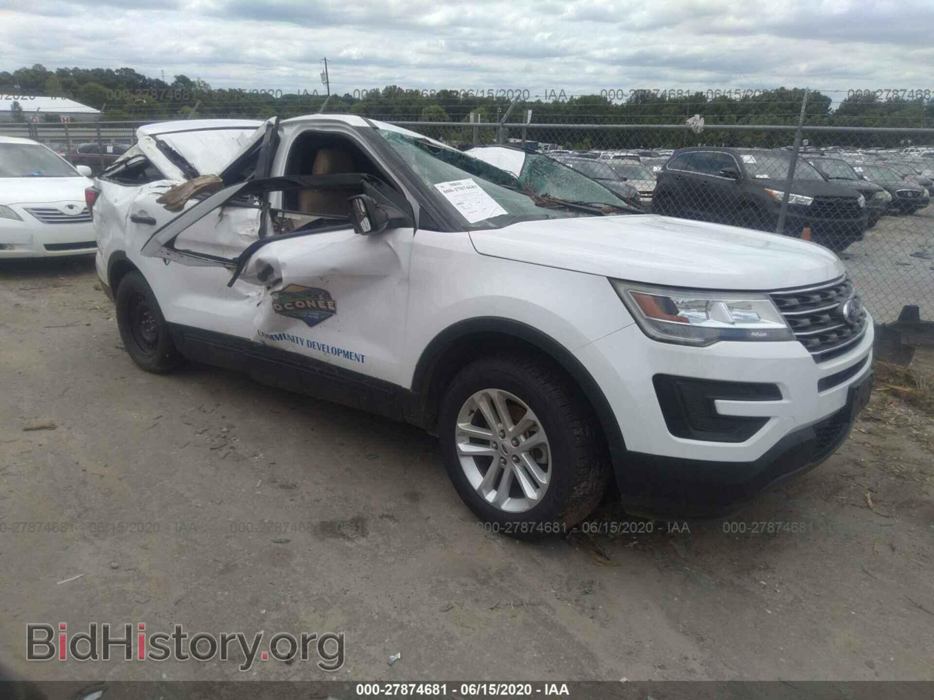 Фотография 1FM5K8B82HGB15862 - FORD EXPLORER 2017