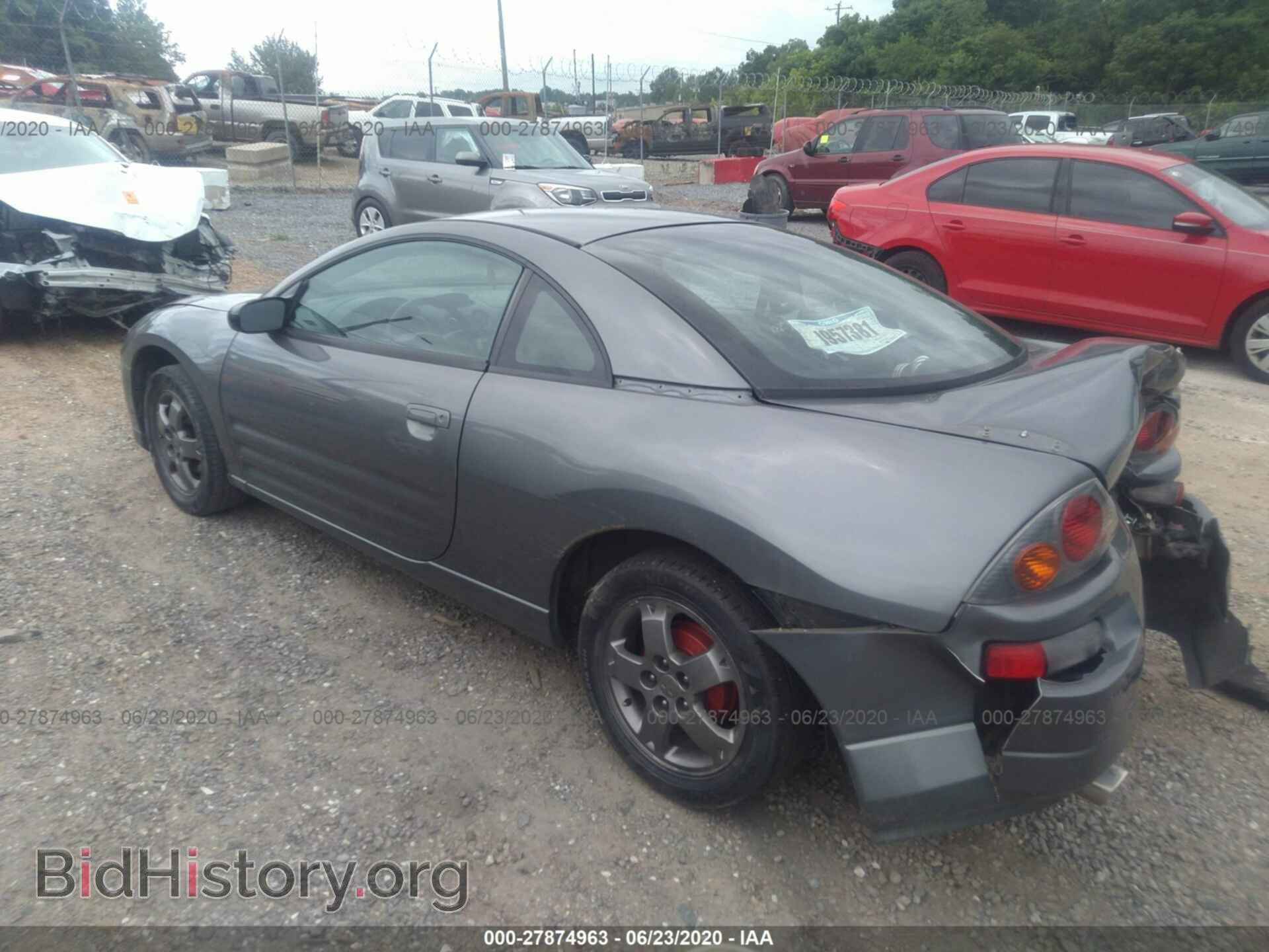2003 MITSUBISHI ECLIPSE - VIN: 4A3AC44G93E010718 - Фото 3