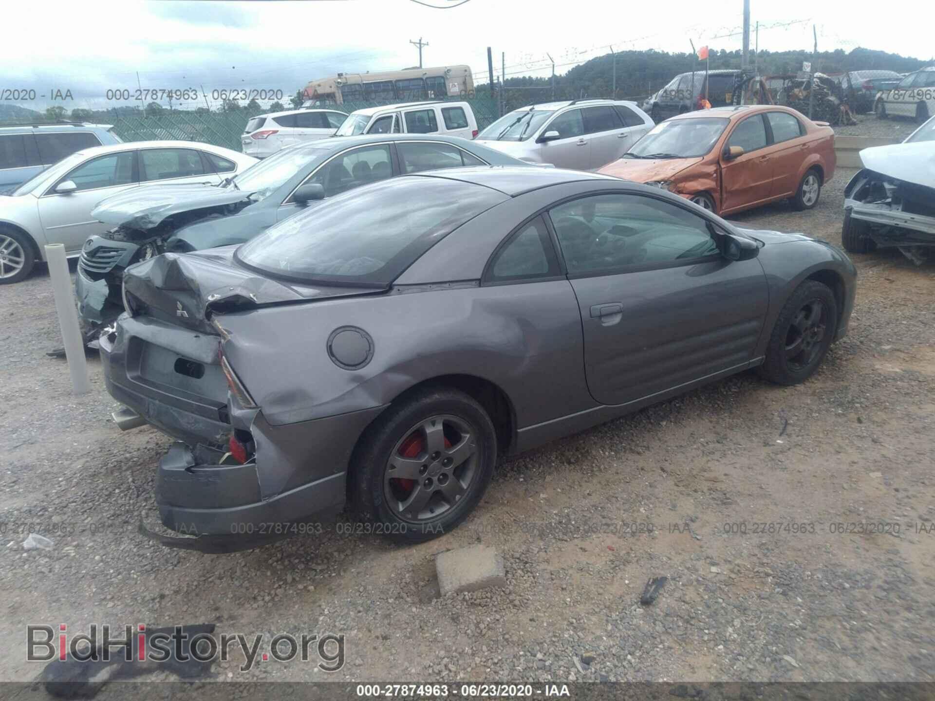 2003 MITSUBISHI ECLIPSE - VIN: 4A3AC44G93E010718 - Фото 4