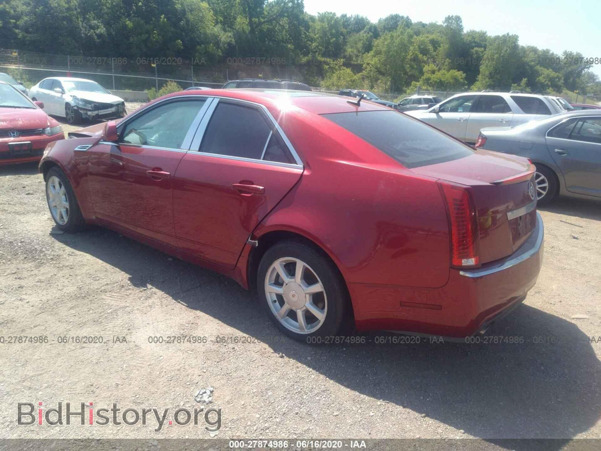 2008 CADILLAC CTS - VIN: 1G6DM577180117445 - Фото 3