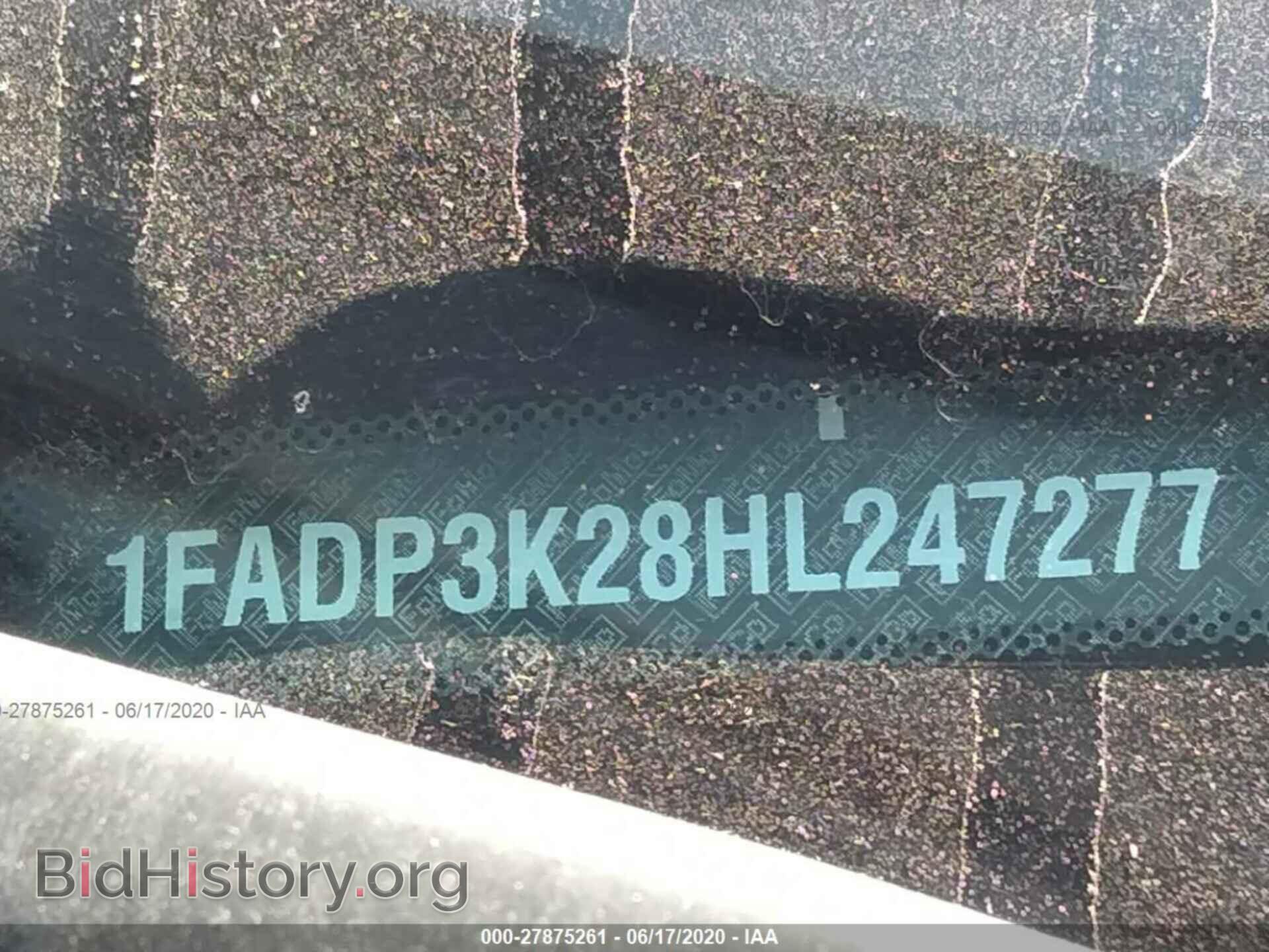 2017 FORD FOCUS - VIN: 1FADP3K28HL247277 - Фото 9