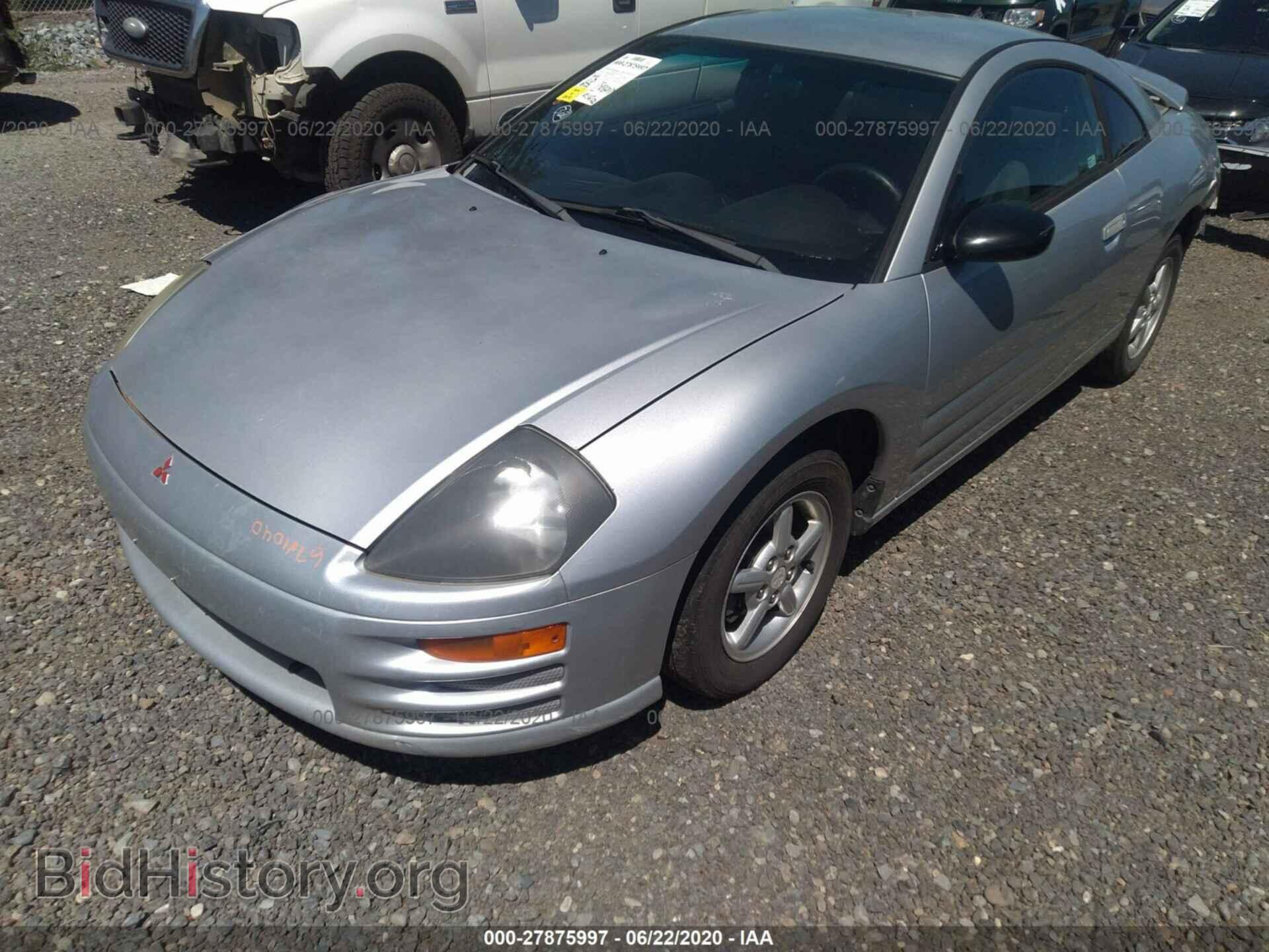 2001 MITSUBISHI ECLIPSE - VIN: 4A3AC34G71E053669 - Photo 2