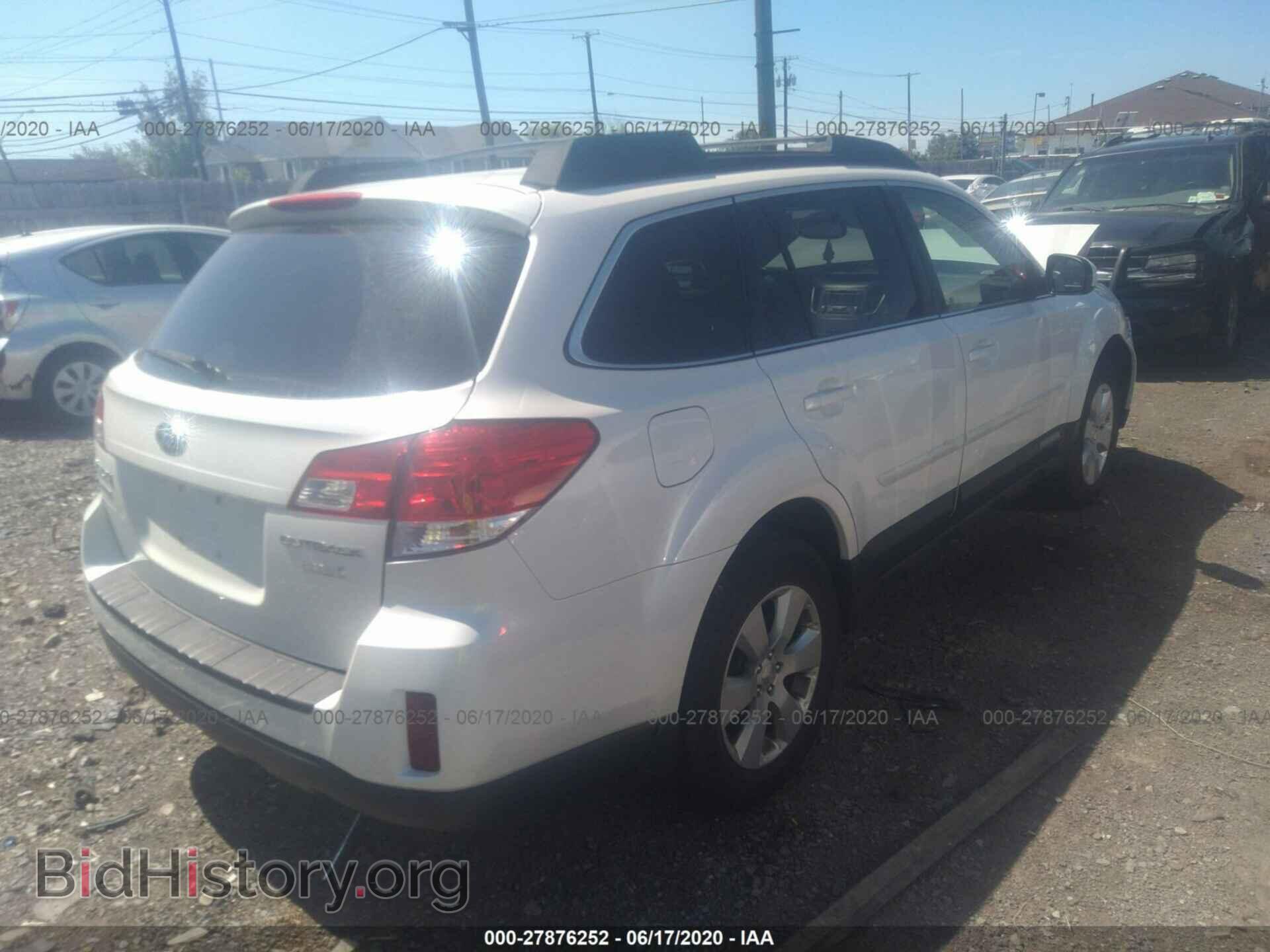 2012 SUBARU OUTBACK - VIN: 4S4BRBGC2C3265656 - Фото 4