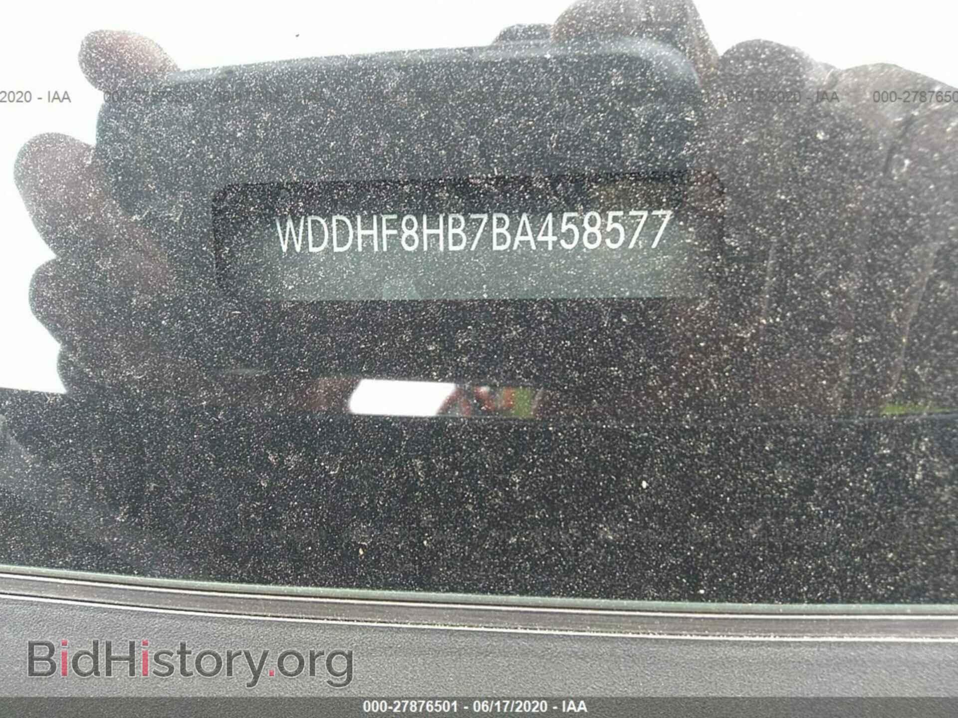 2011 MERCEDES-BENZ E-CLASS - VIN: WDDHF8HB7BA458577 - Фото 9