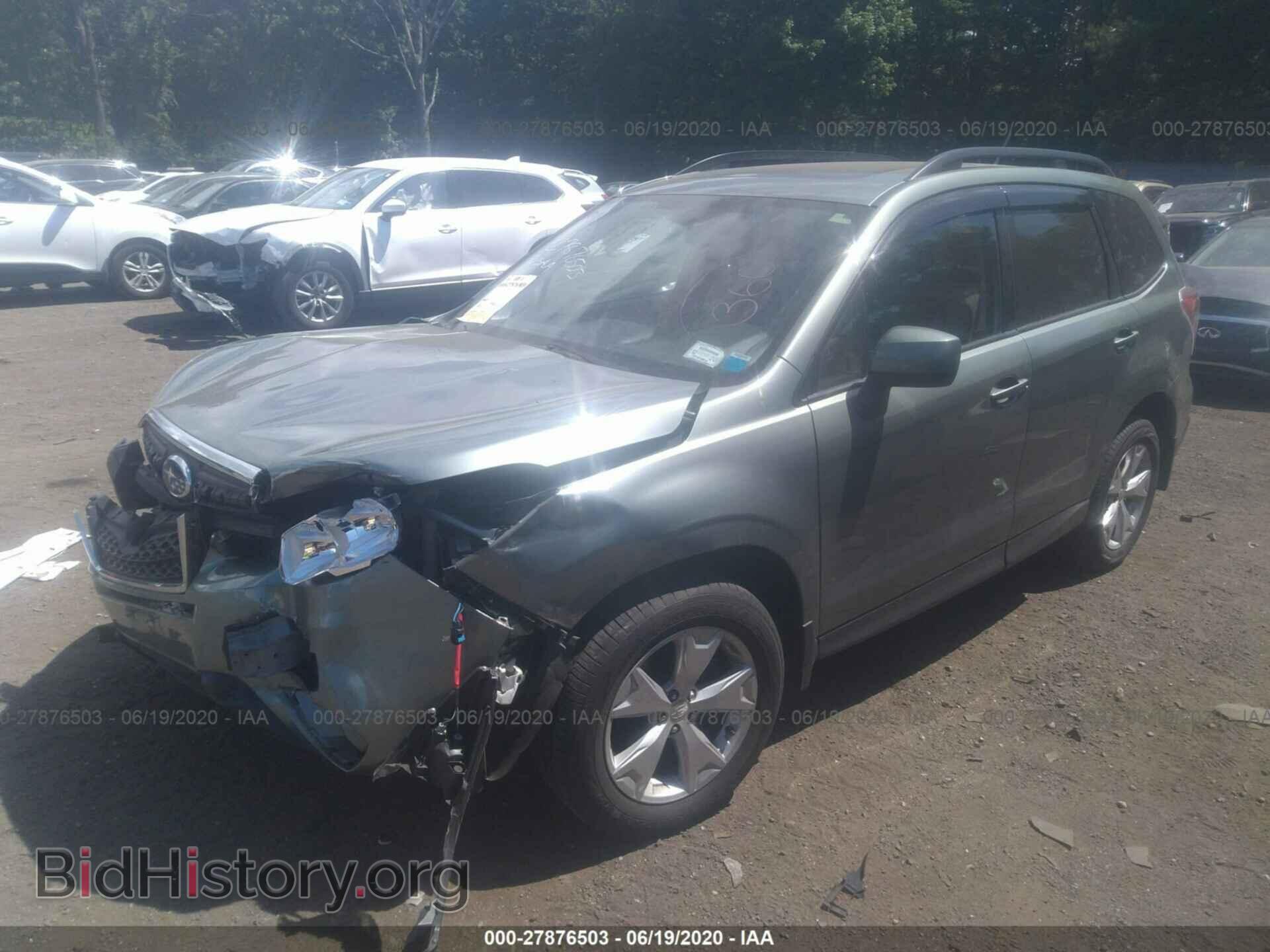 2015 SUBARU FORESTER - VIN: JF2SJAFC5FH538752 - Фото 2
