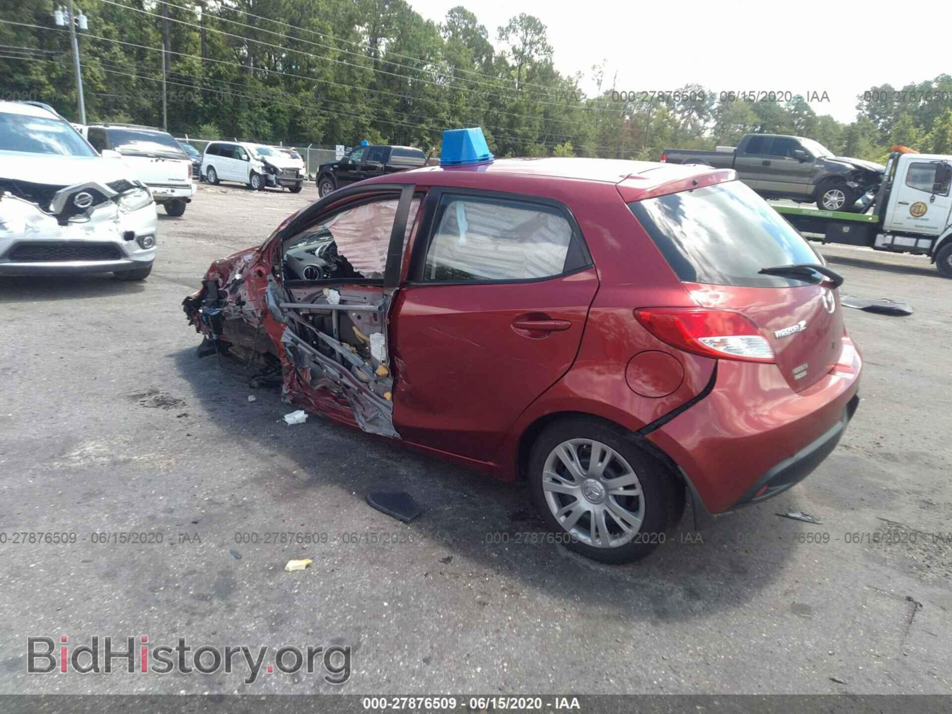 2014 MAZDA MAZDA2 - VIN: JM1DE1KY9E0181814 - Фото 3