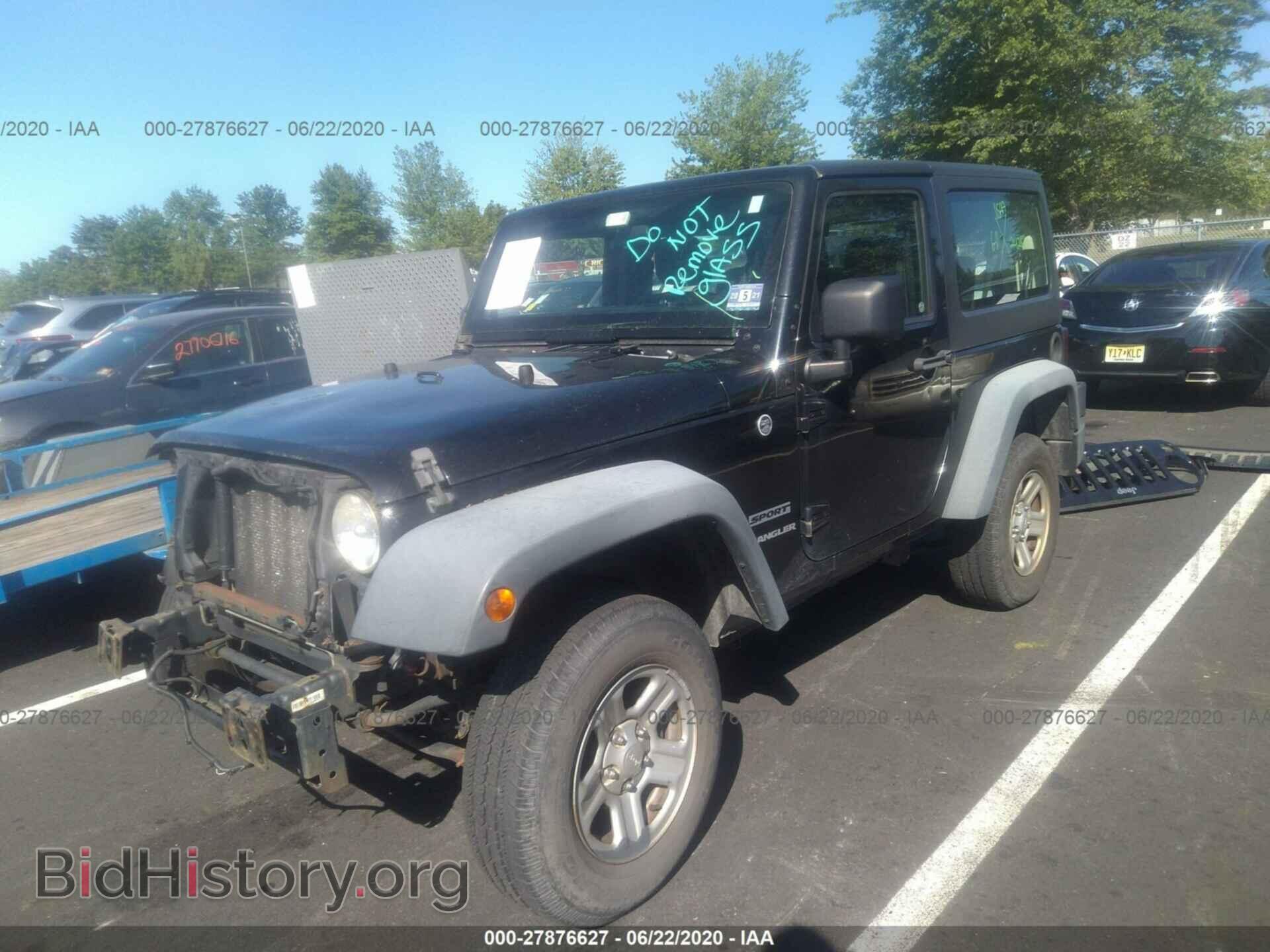 2011 JEEP WRANGLER - VIN: 1J4AA2D12BL598247 - Фото 2