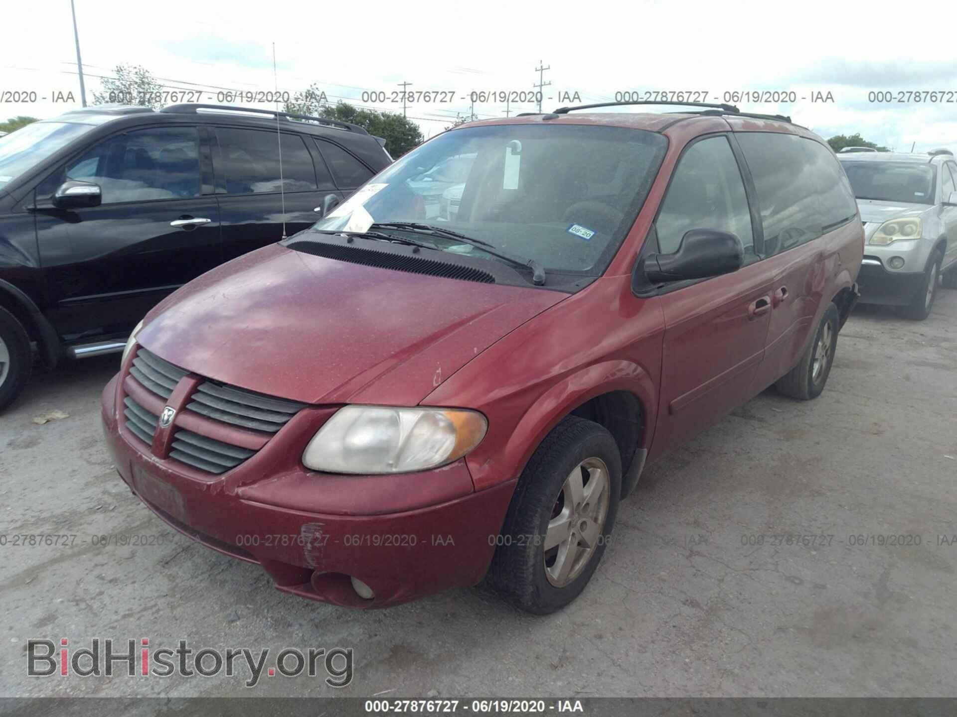2007 DODGE GRAND CARAVAN - VIN: 2D4GP44L57R187020 - Фото 2