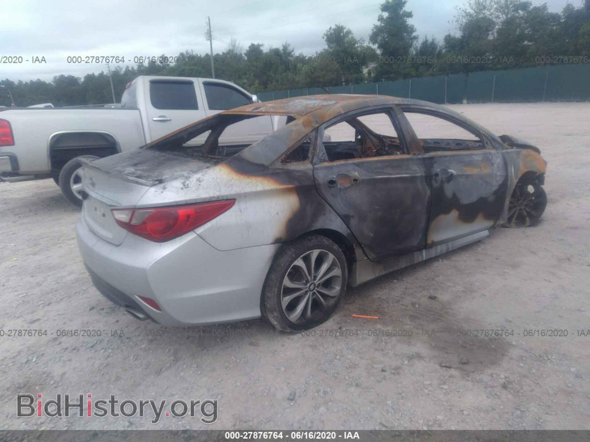 2014 HYUNDAI SONATA - VIN: 5NPEC4AC1EH818733 - Фото 4