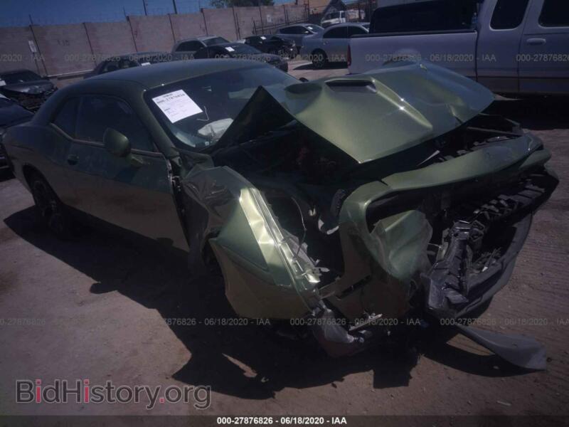 2019 Dodge CHALLENGER SXT (VIN 2C3CDZAG4KH521663) — photo 1 of 11, IAAI, damage: front end