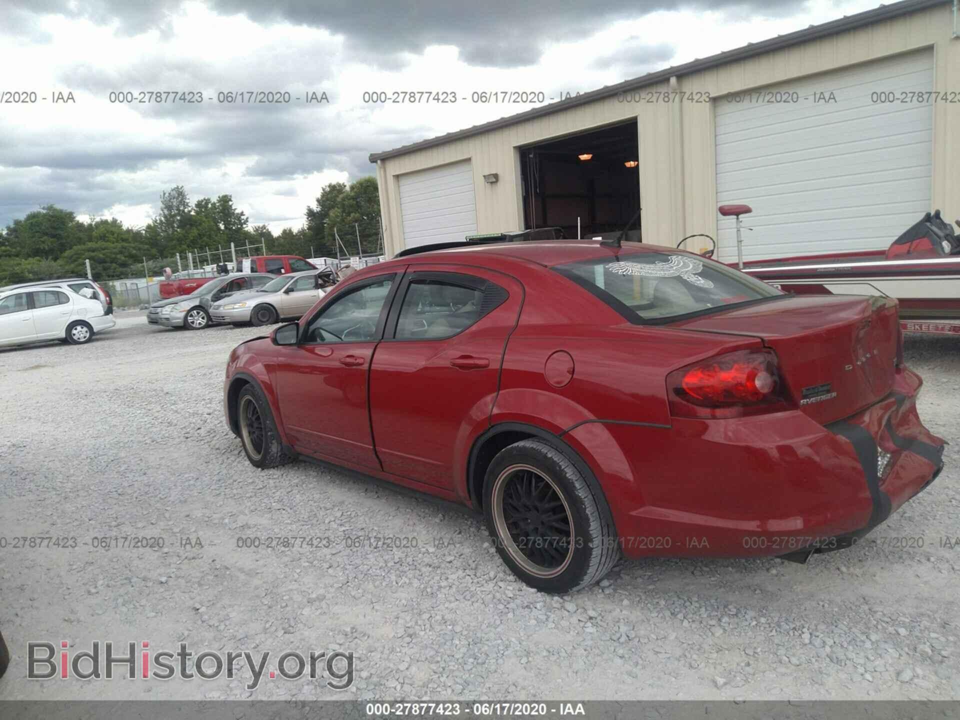 2013 DODGE AVENGER - VIN: 1C3CDZCG5DN687567 - Фото 3