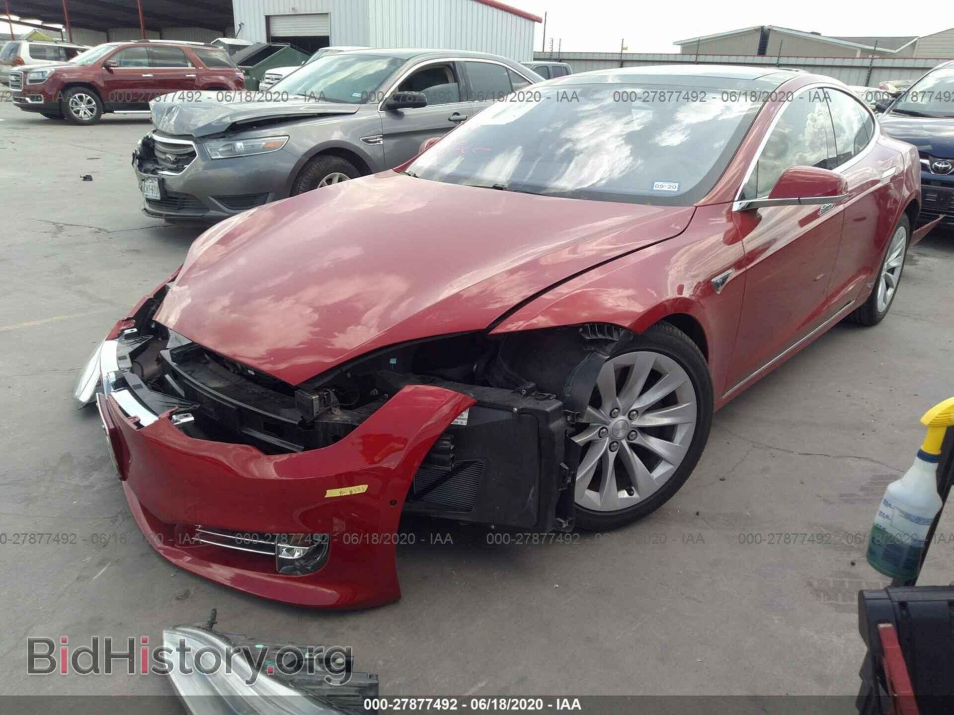 2016 TESLA MODEL S - VIN: 5YJSA1E10GF151140 - Фото 2