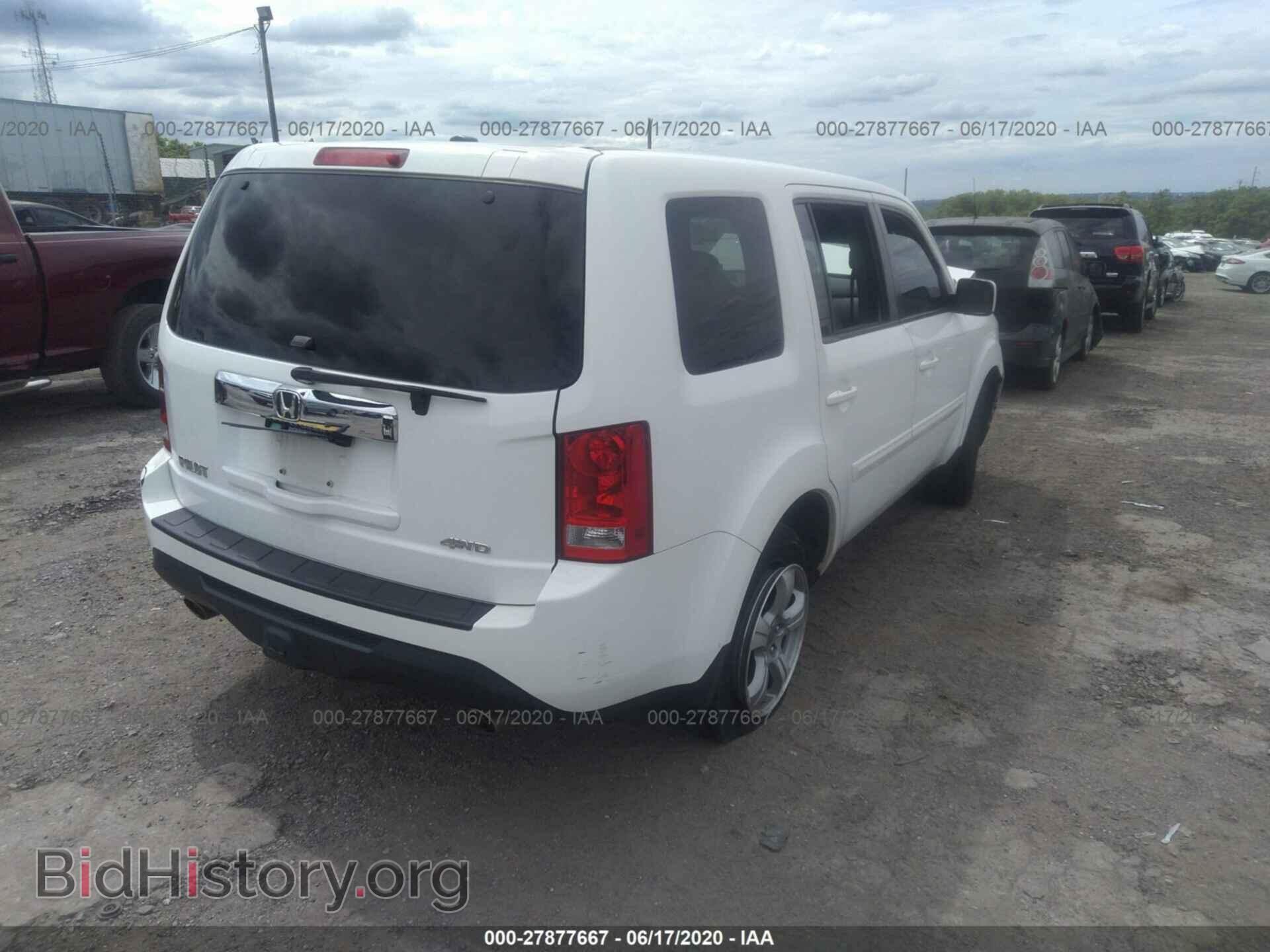 2012 HONDA PILOT - VIN: 5FNYF4H76CB010757 - Фото 4