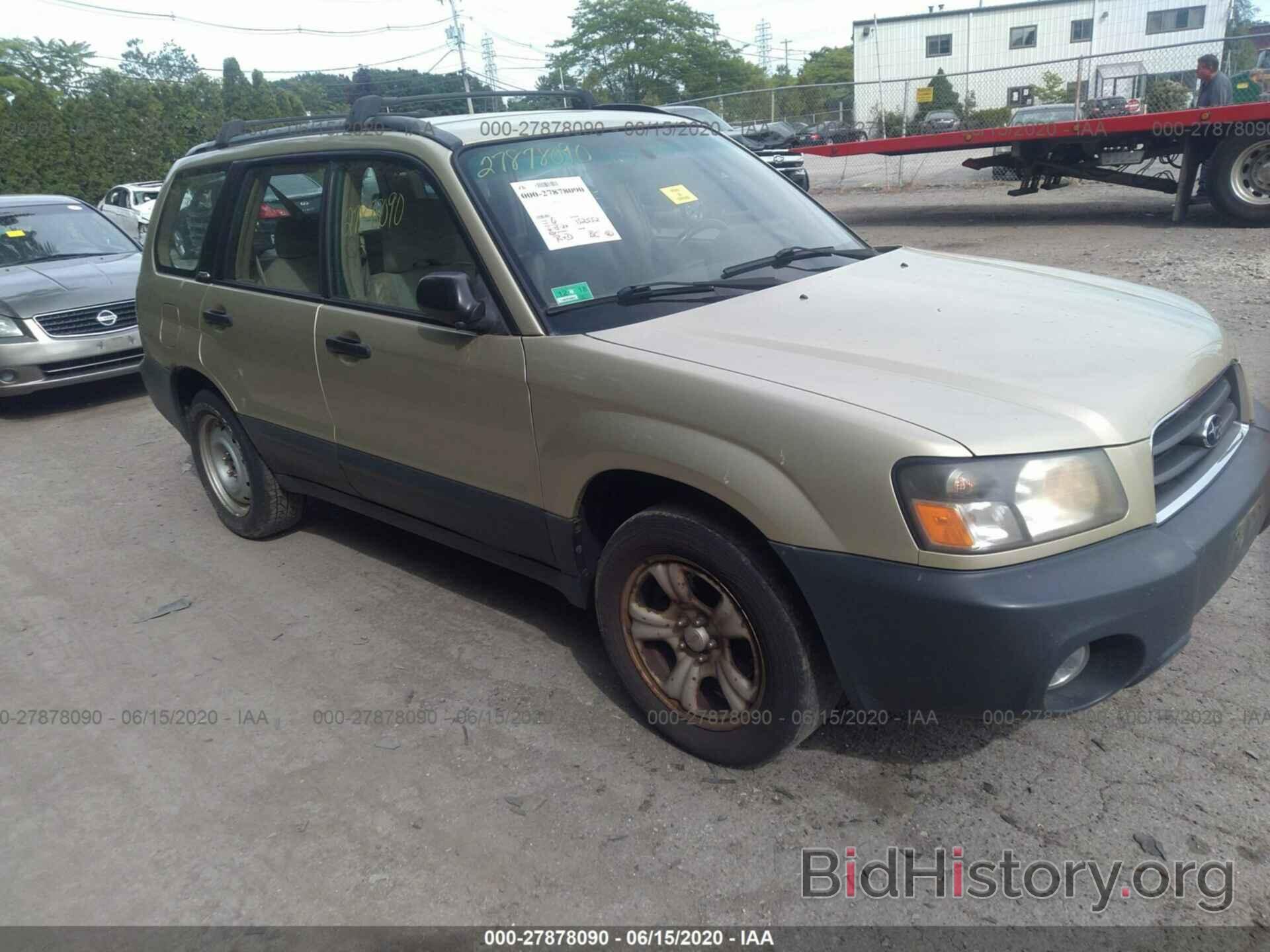 Photo JF1SG63633H703353 - SUBARU FORESTER 2003