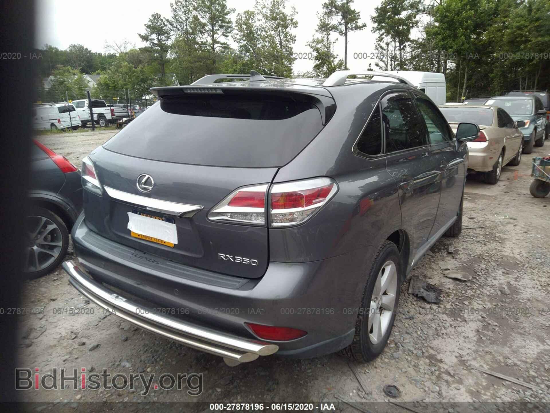 2015 LEXUS RX 350 - VIN: 2T2BK1BA1FC282920 - Фото 4