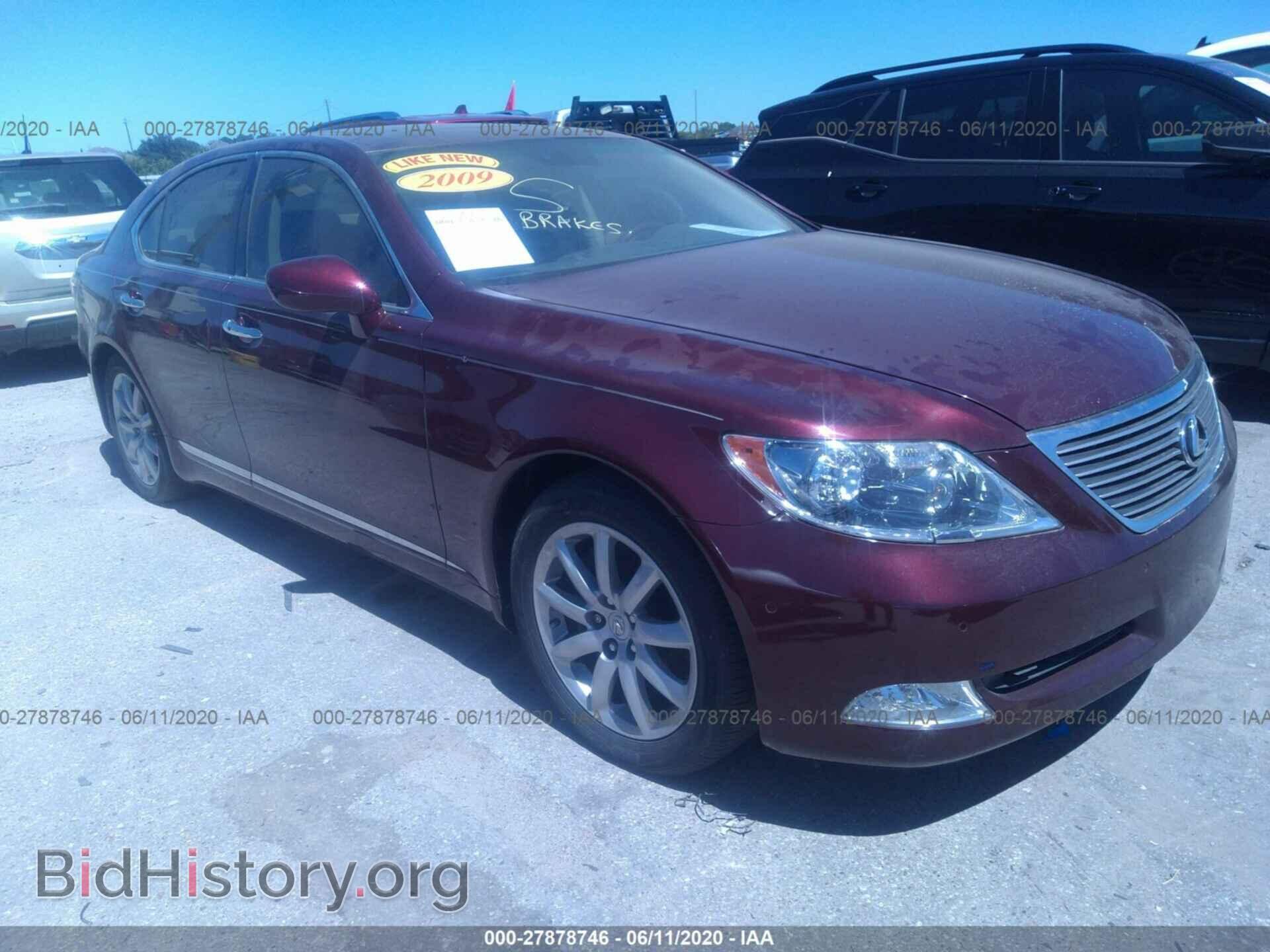 Photo JTHBL46D795091382 - LEXUS LS 2009